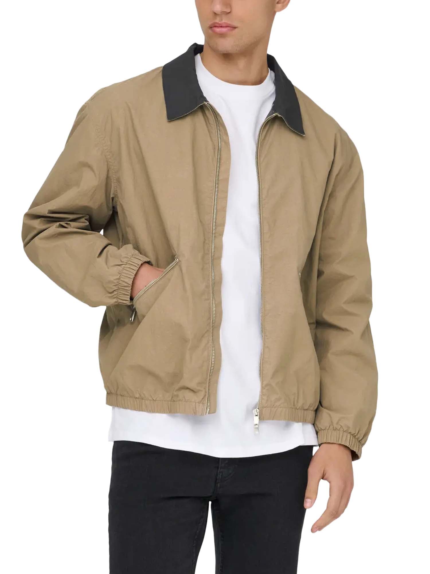 Only & Sons Onswilliam Jacket Otw Beige