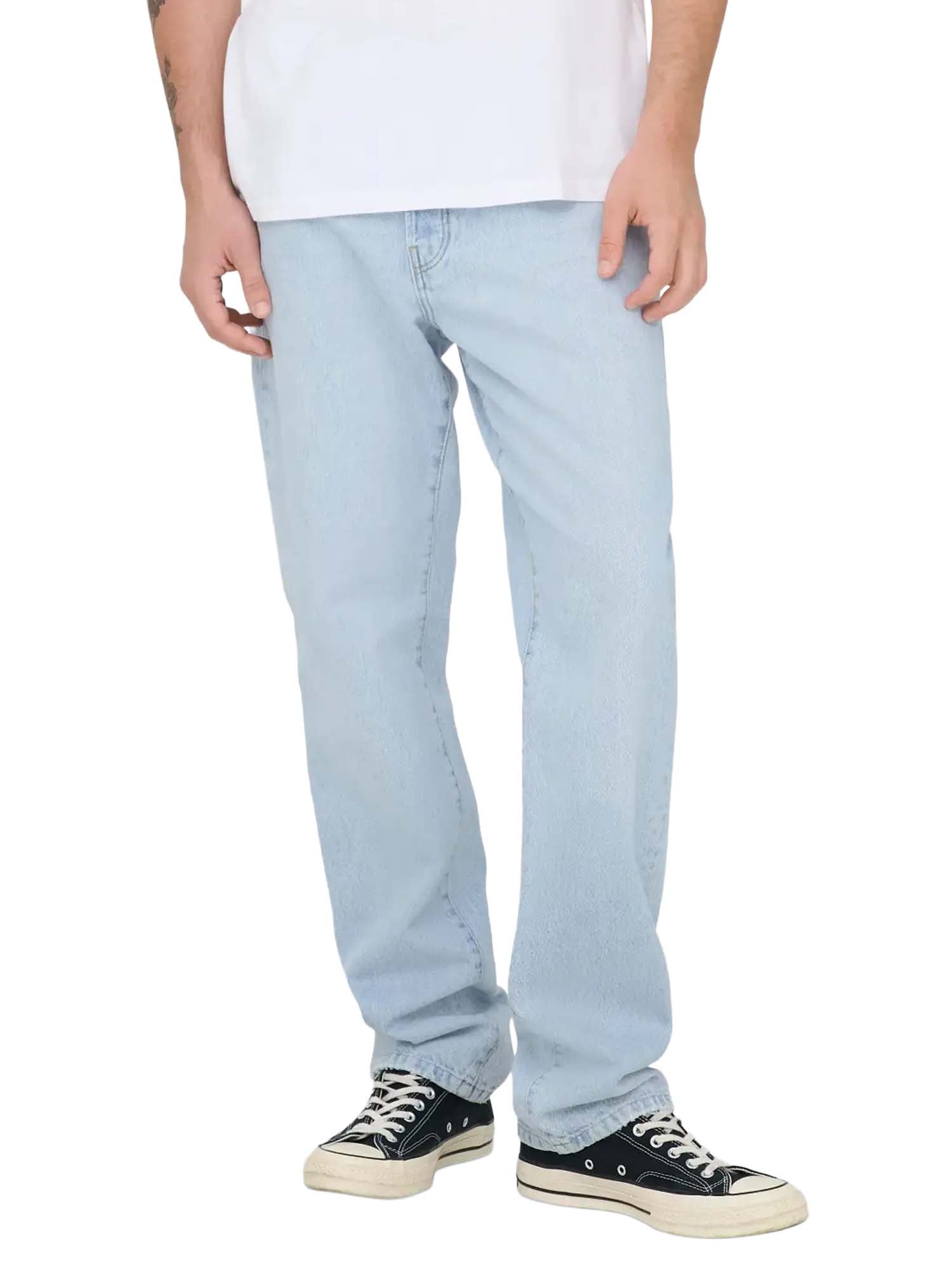 Only & Sons Onsedge Straight Lb 6986 Tai Dnm Noos Azzurro