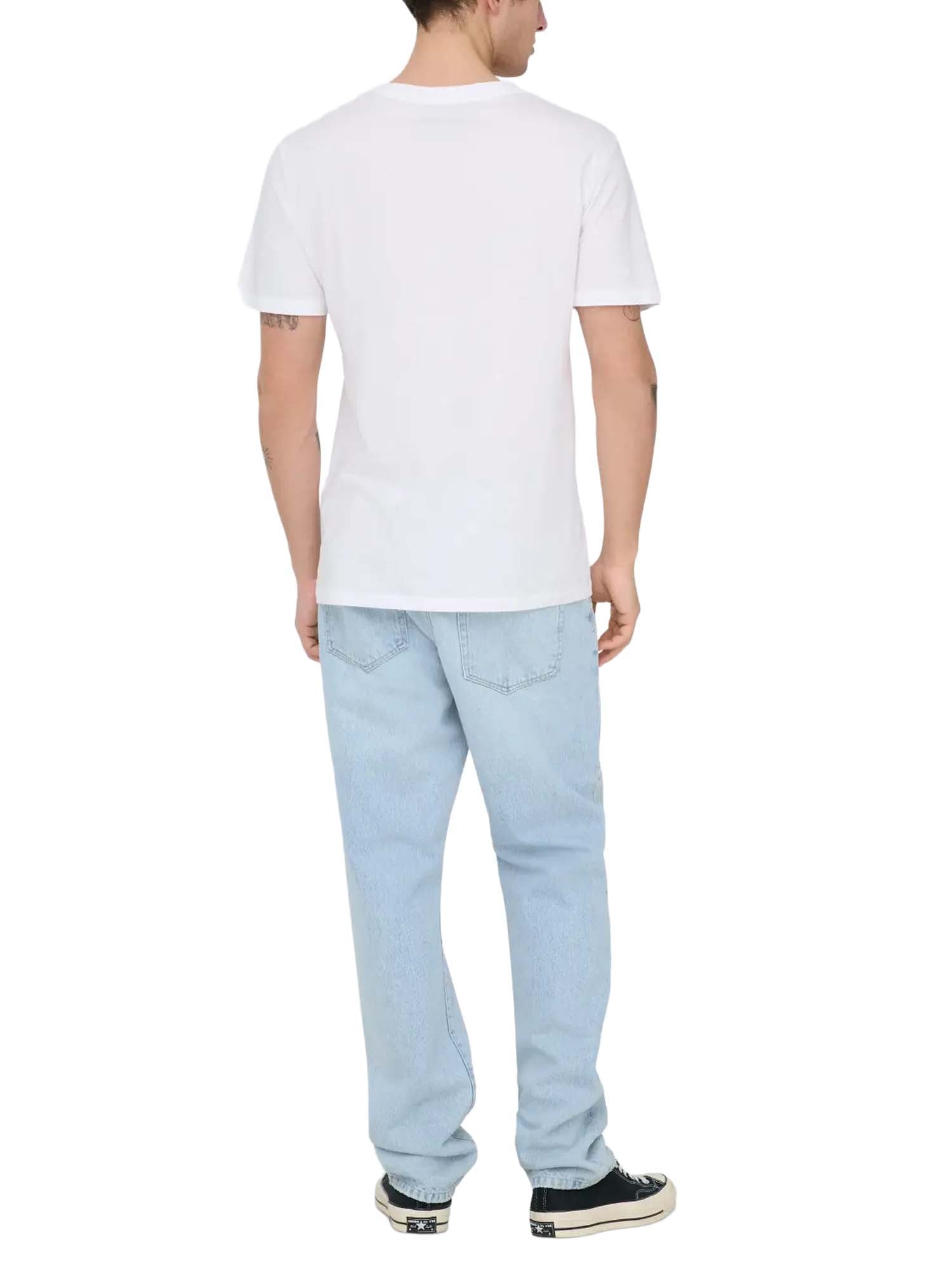 Only & Sons Onsedge Straight Lb 6986 Tai Dnm Noos Azzurro