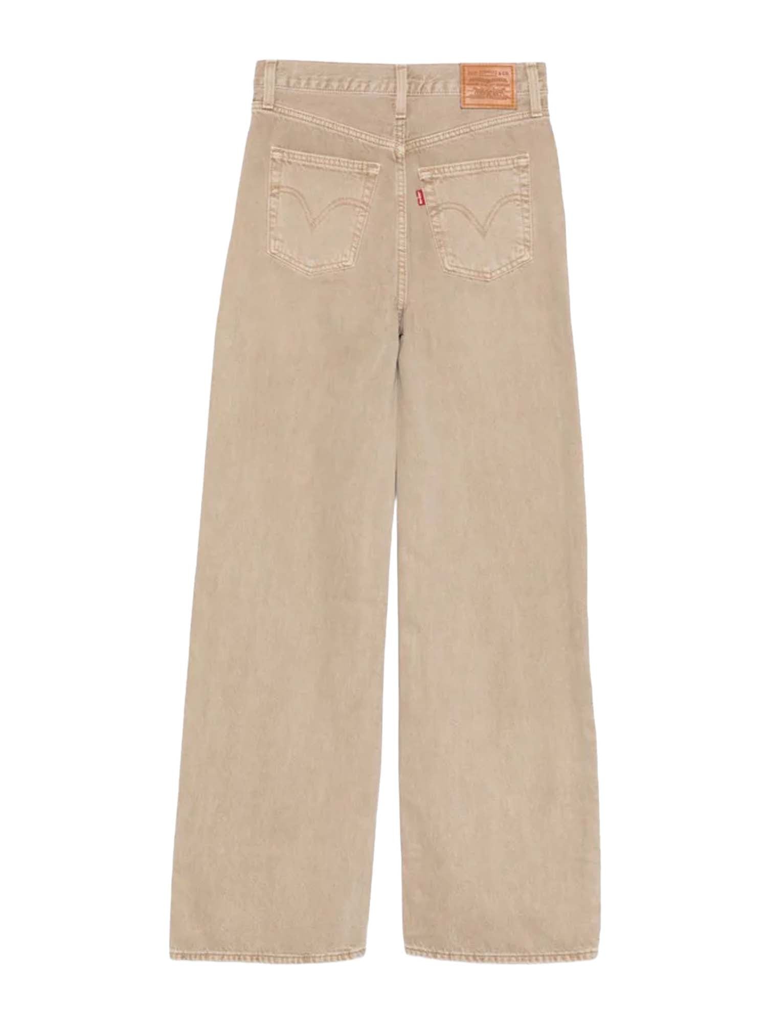 Levi's® Jeans Ribcage con gamba ampia Marrone