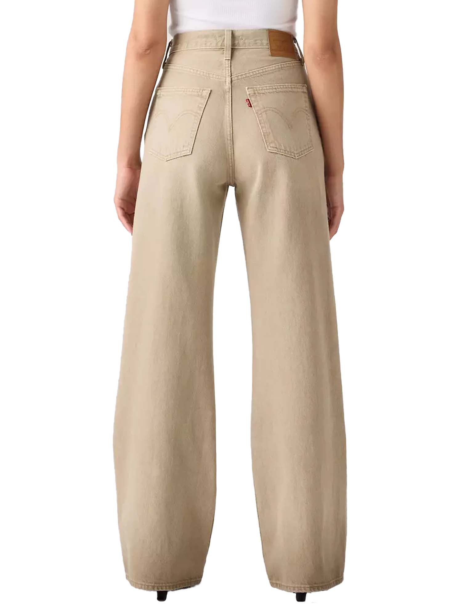 Levi's® Jeans Ribcage con gamba ampia Marrone