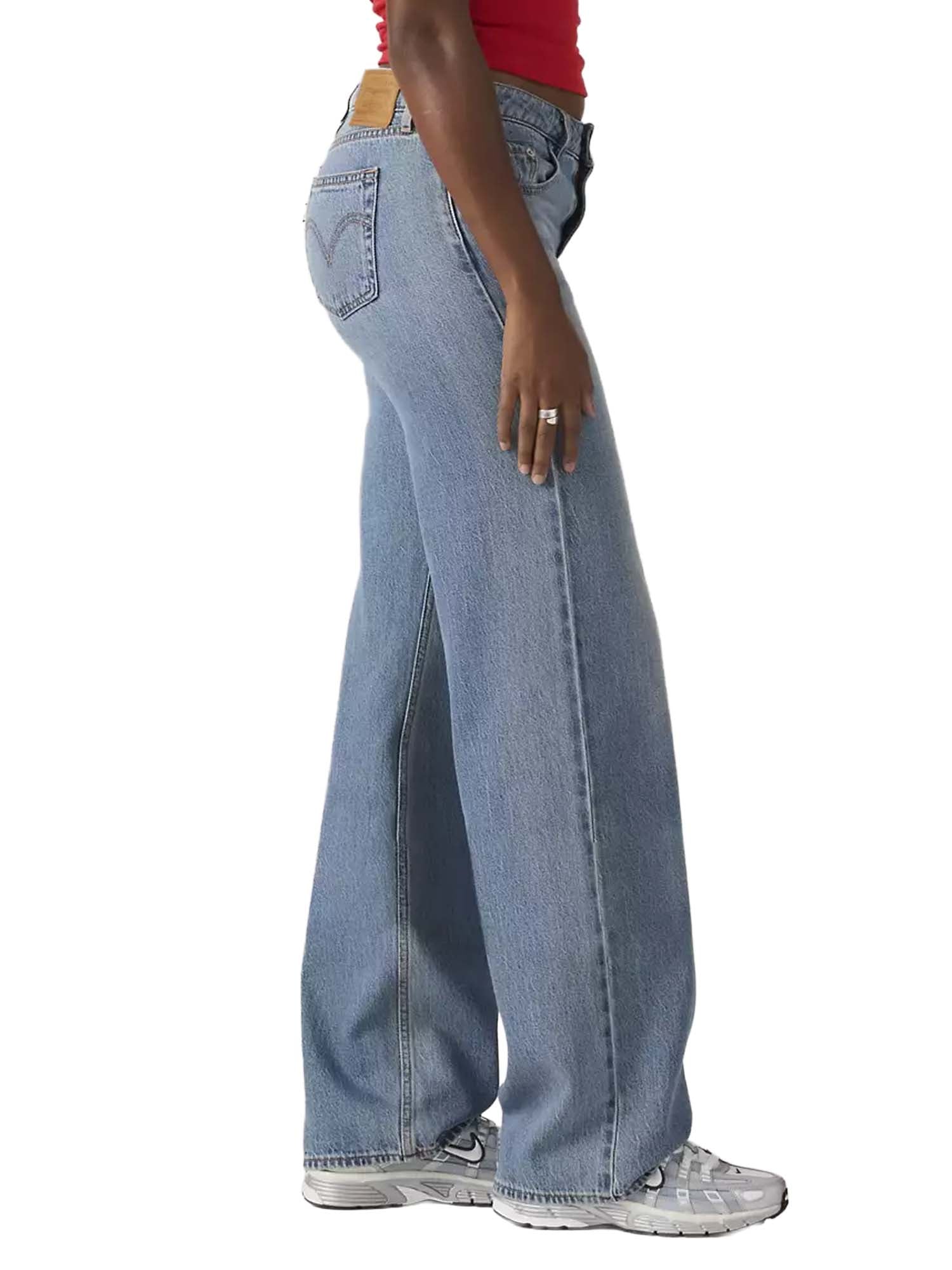 Levi's® Jeans bassi ampi da donna Blu