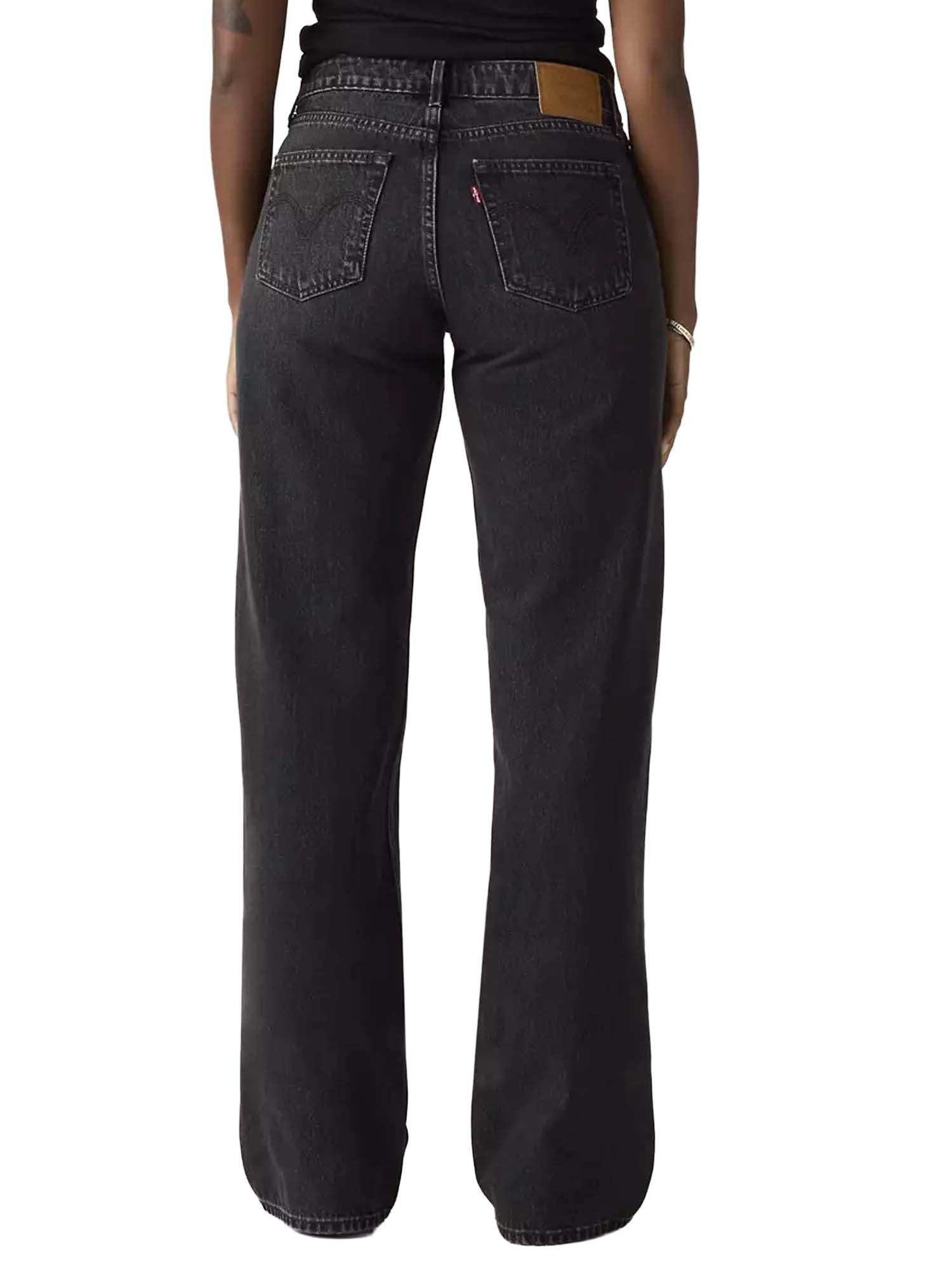 Levi's® Jeans loose a vita bassa Nero