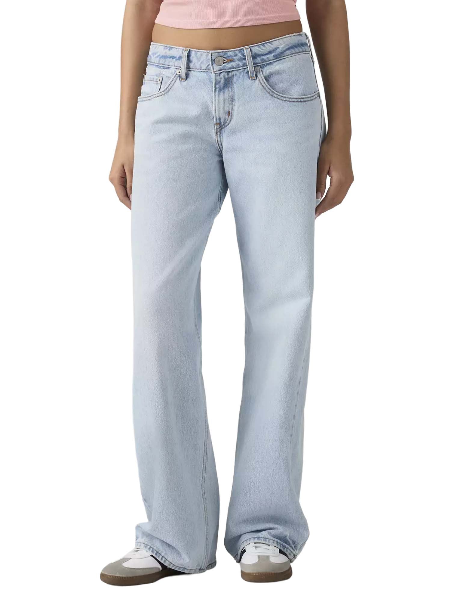Levi's® Jeans bassi ampi da donna Azzurro
