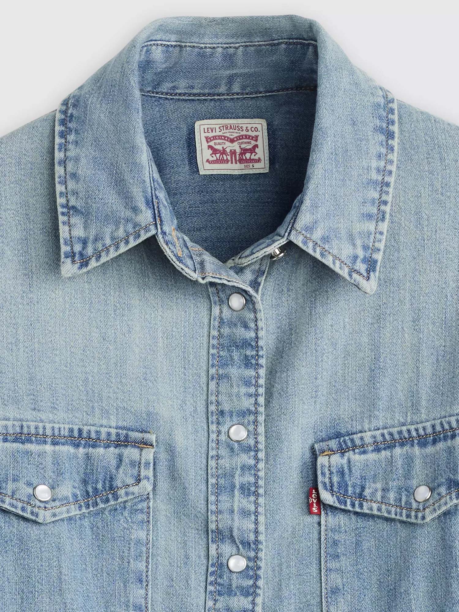 Levi's® Iconic Western Shirt Blu