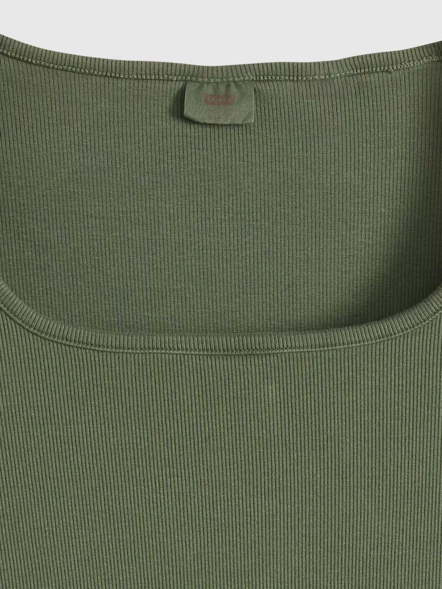 Levi's® T-Shirt Essential con scollo squadrato Verde