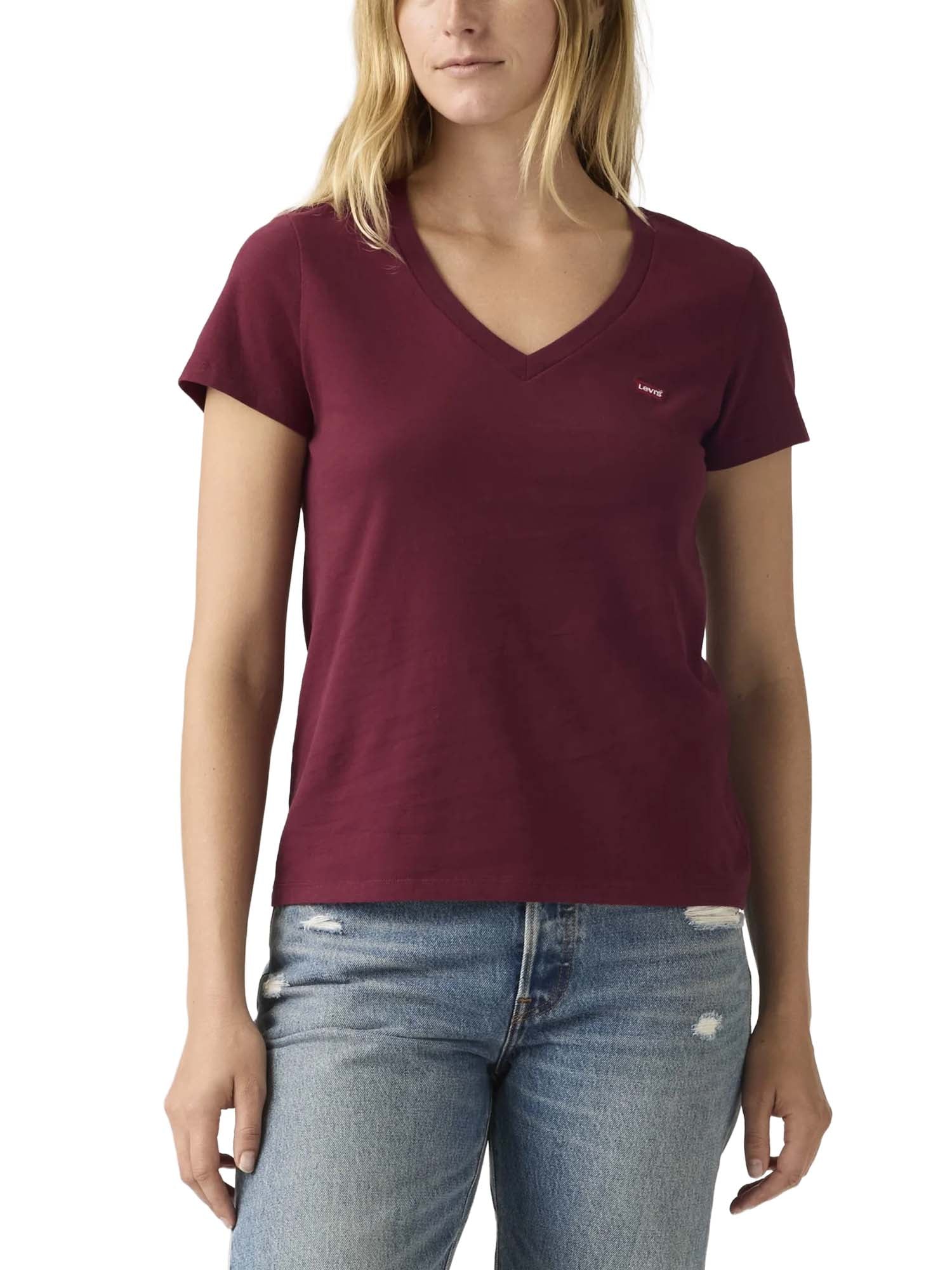 Levi's® La T-shirt Perfect Con Scollo A V Viola