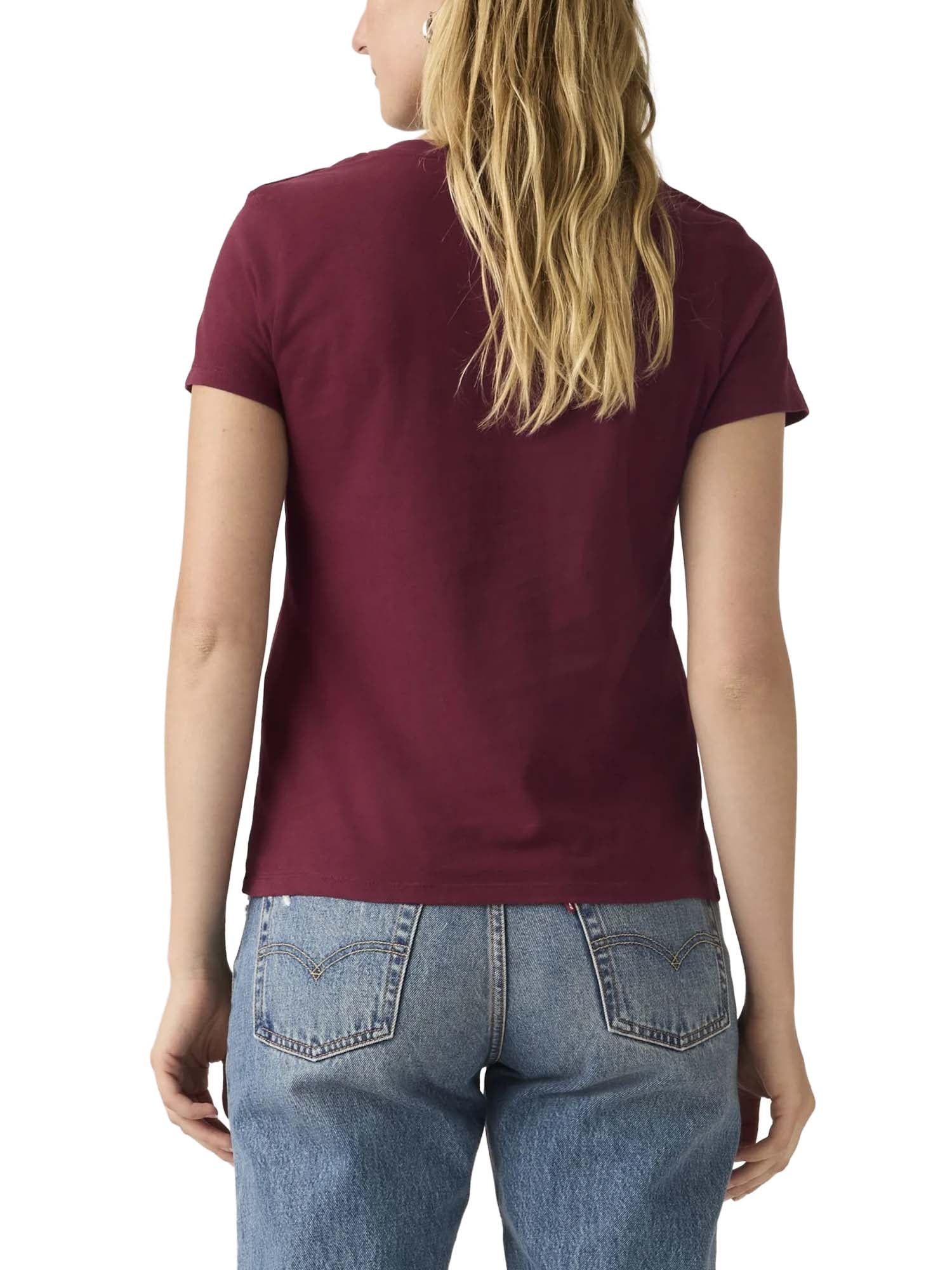 Levi's® La T-shirt Perfect Con Scollo A V Viola