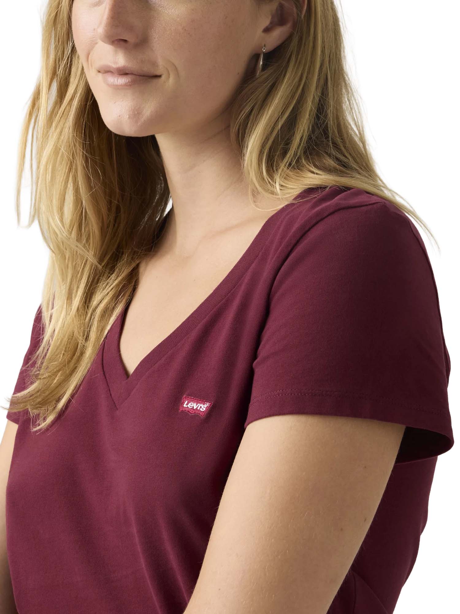 Levi's® La T-shirt Perfect Con Scollo A V Viola