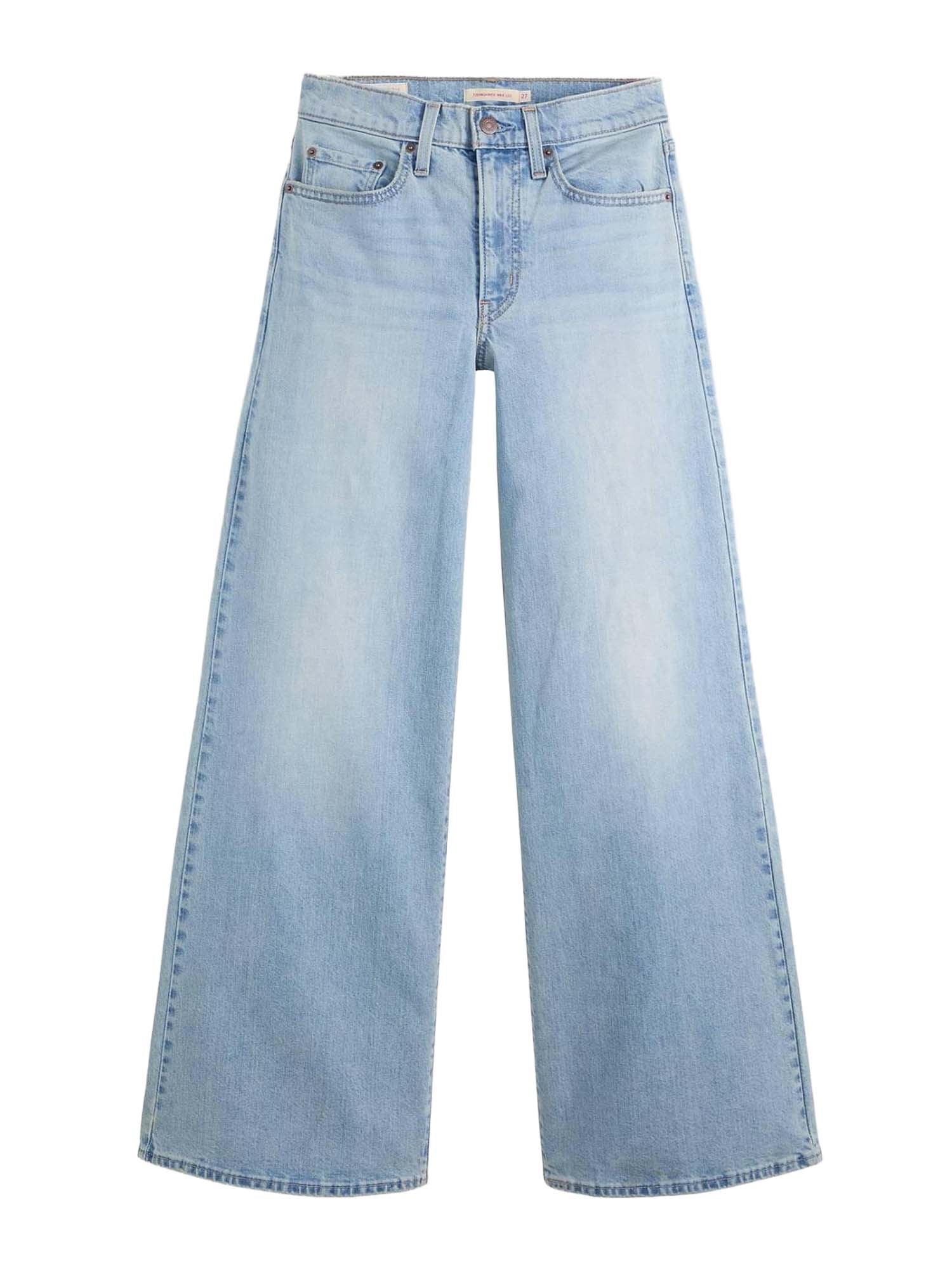 Levi's® Jeans 728™ a vita alta con gamba ampia Azzurro