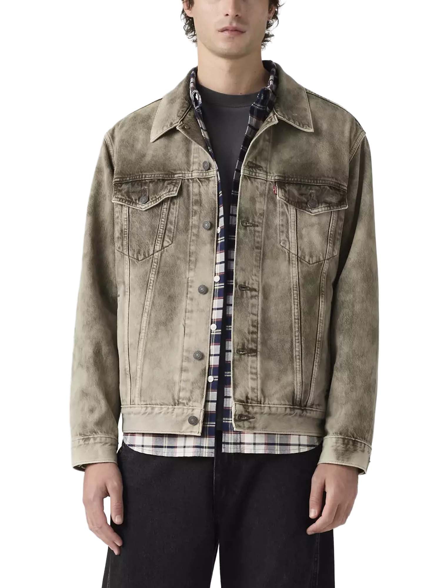 Levi's® Giacca Trucker taglio comodo Verde