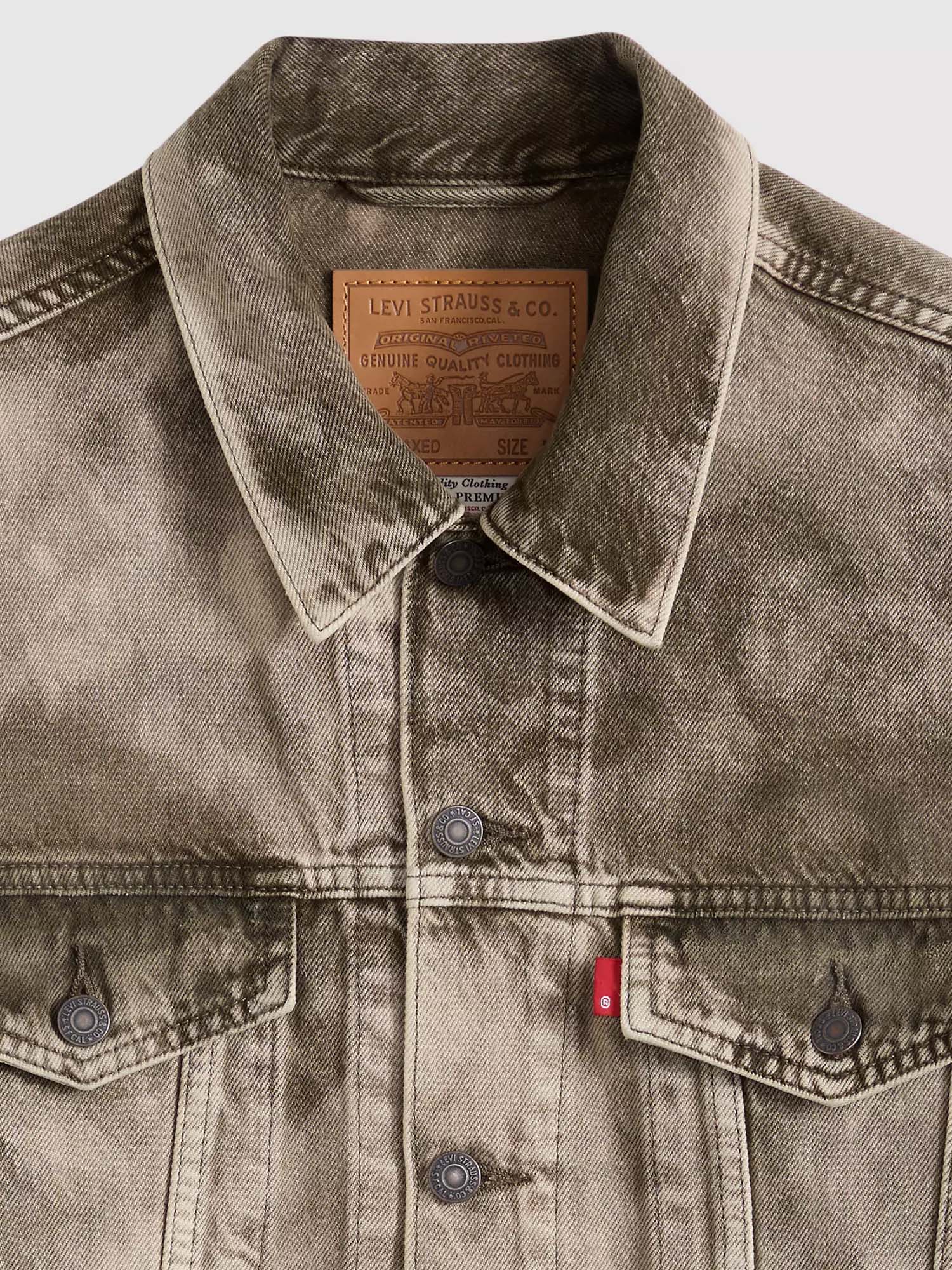 Levi's® Giacca Trucker taglio comodo Verde
