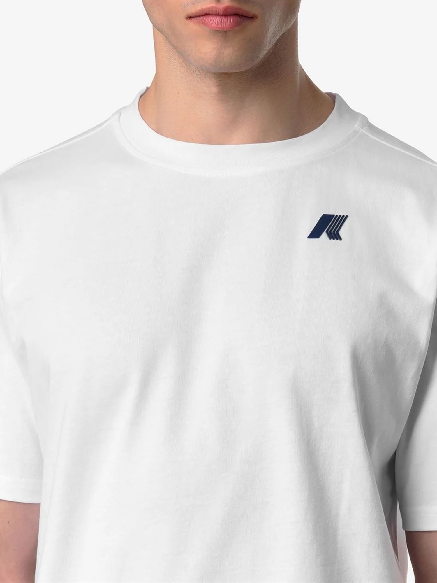 K-way Solo Jersey Wave Bianco