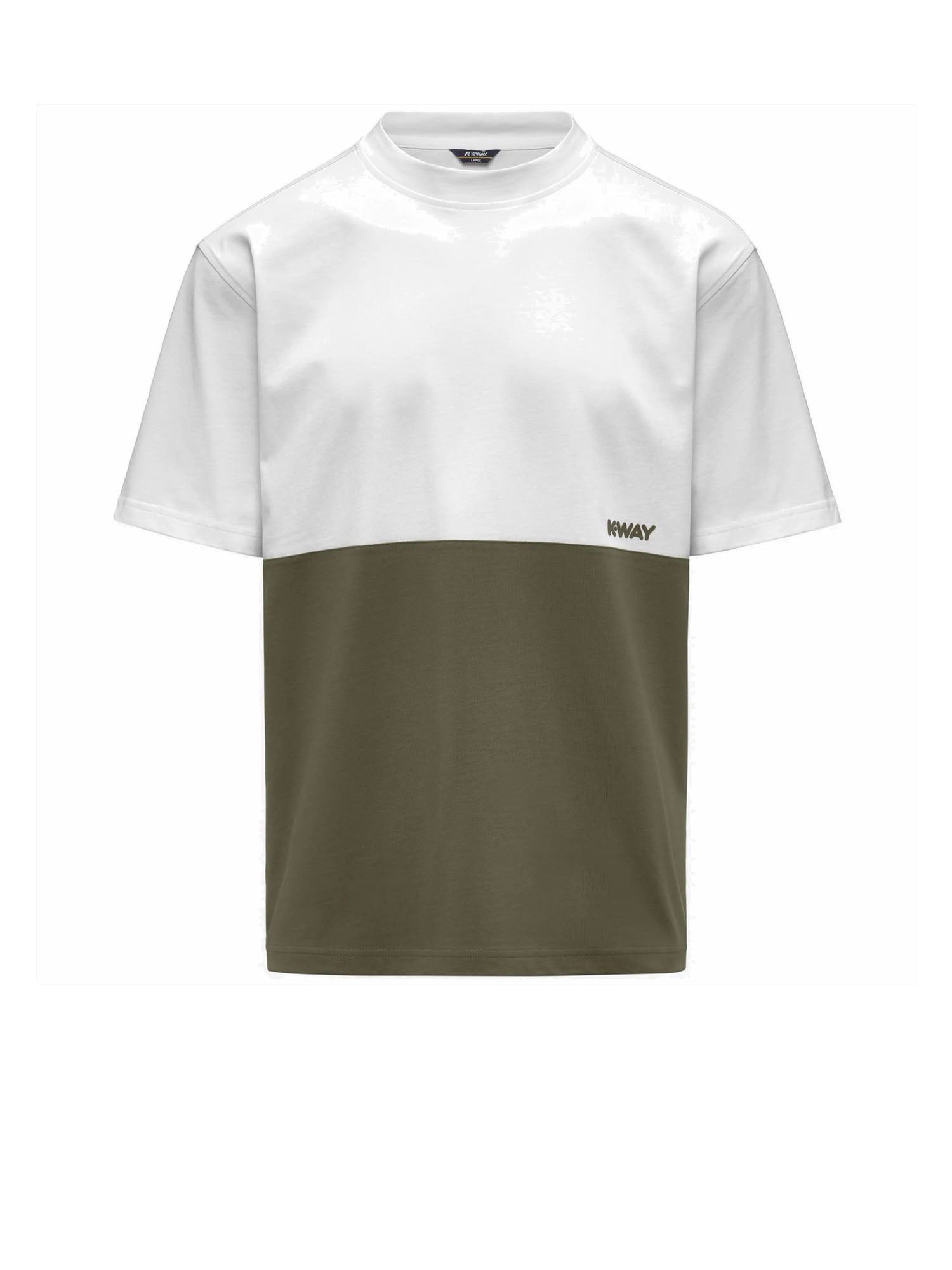 K-way Jersey Colorblock Verde