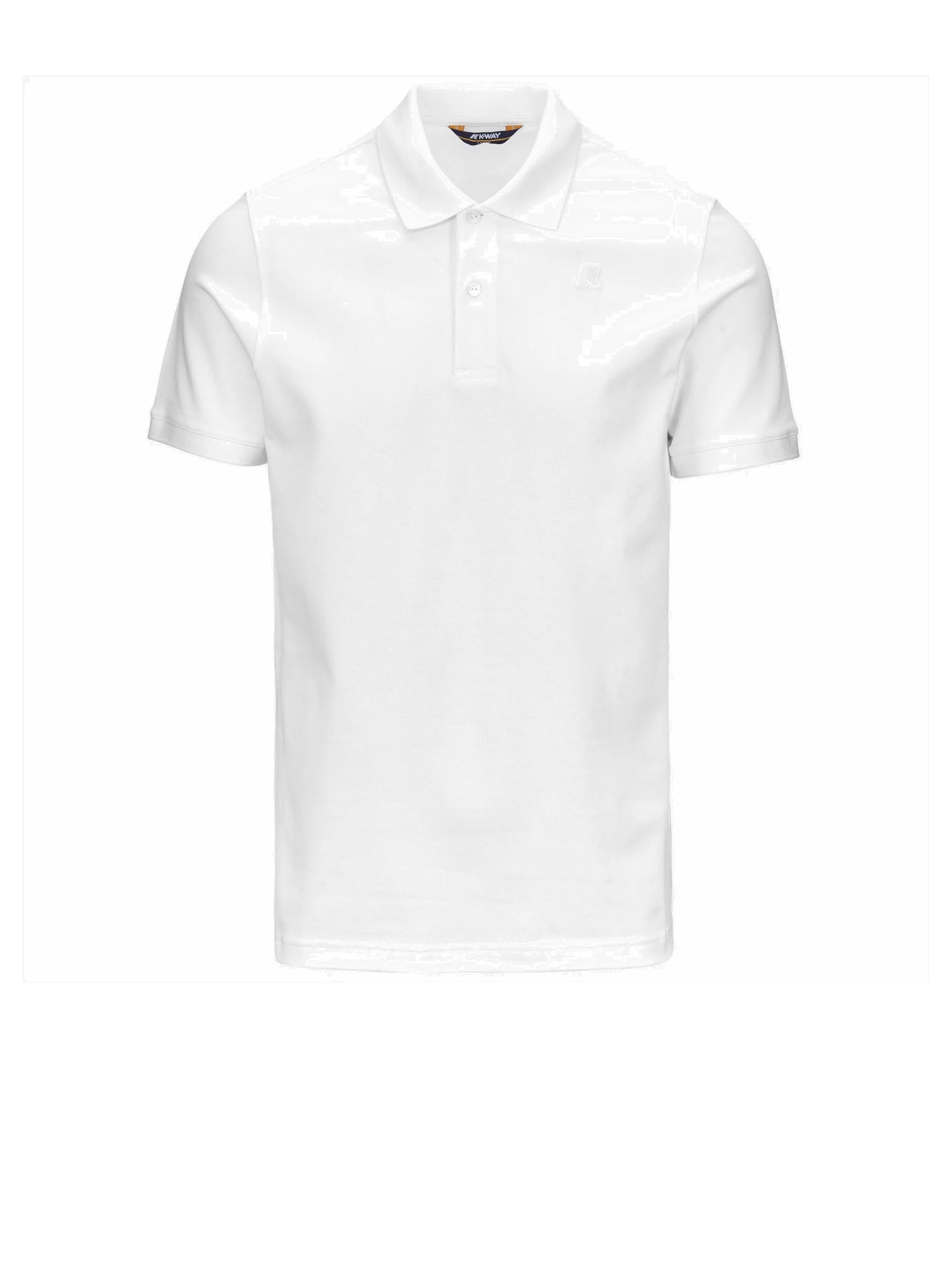 K-way Amedee Pique Slim Bianco
