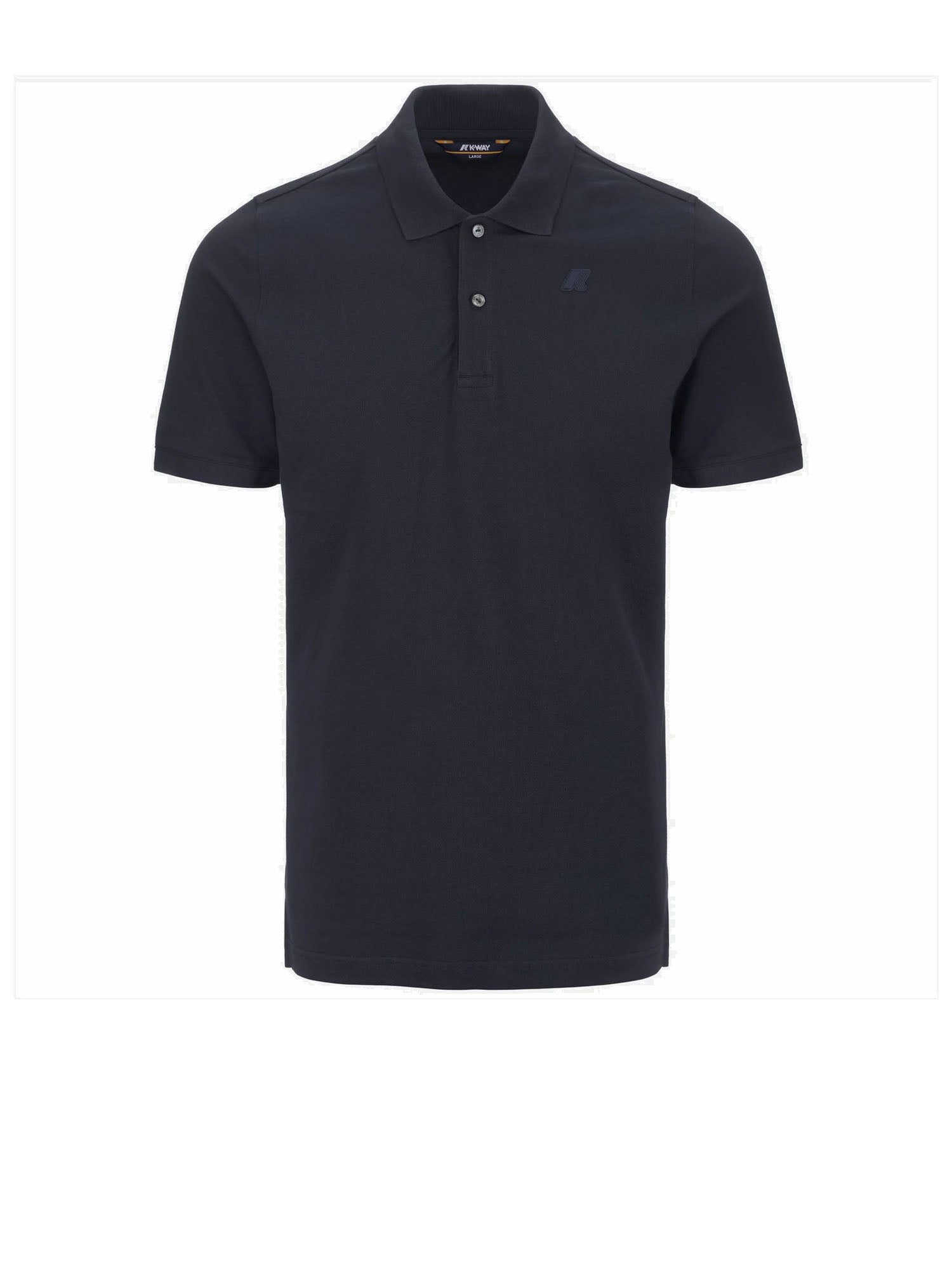 K-way Amédée Piqué Slim Blu