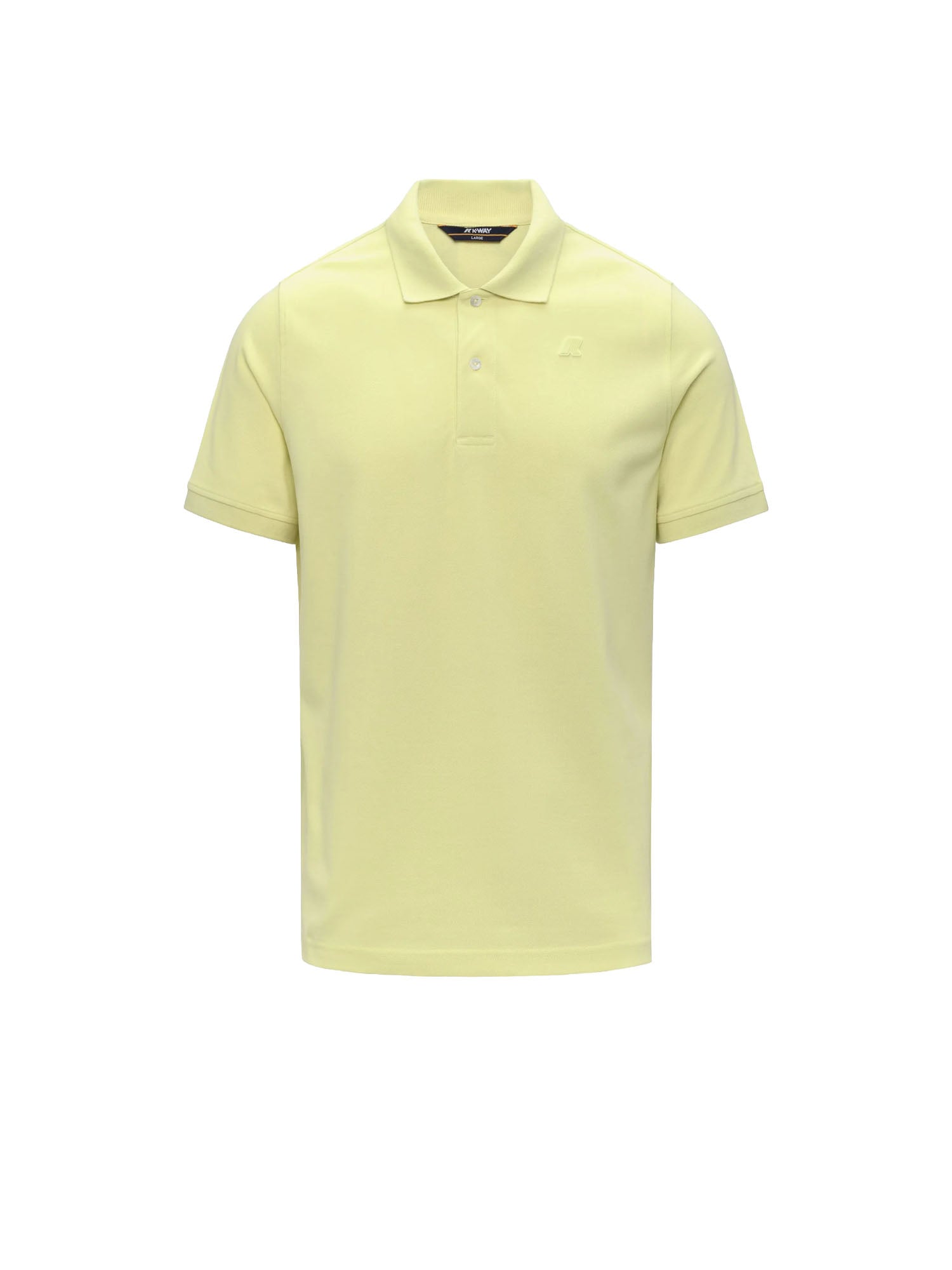 K-way Amedee Pique Slim Giallo