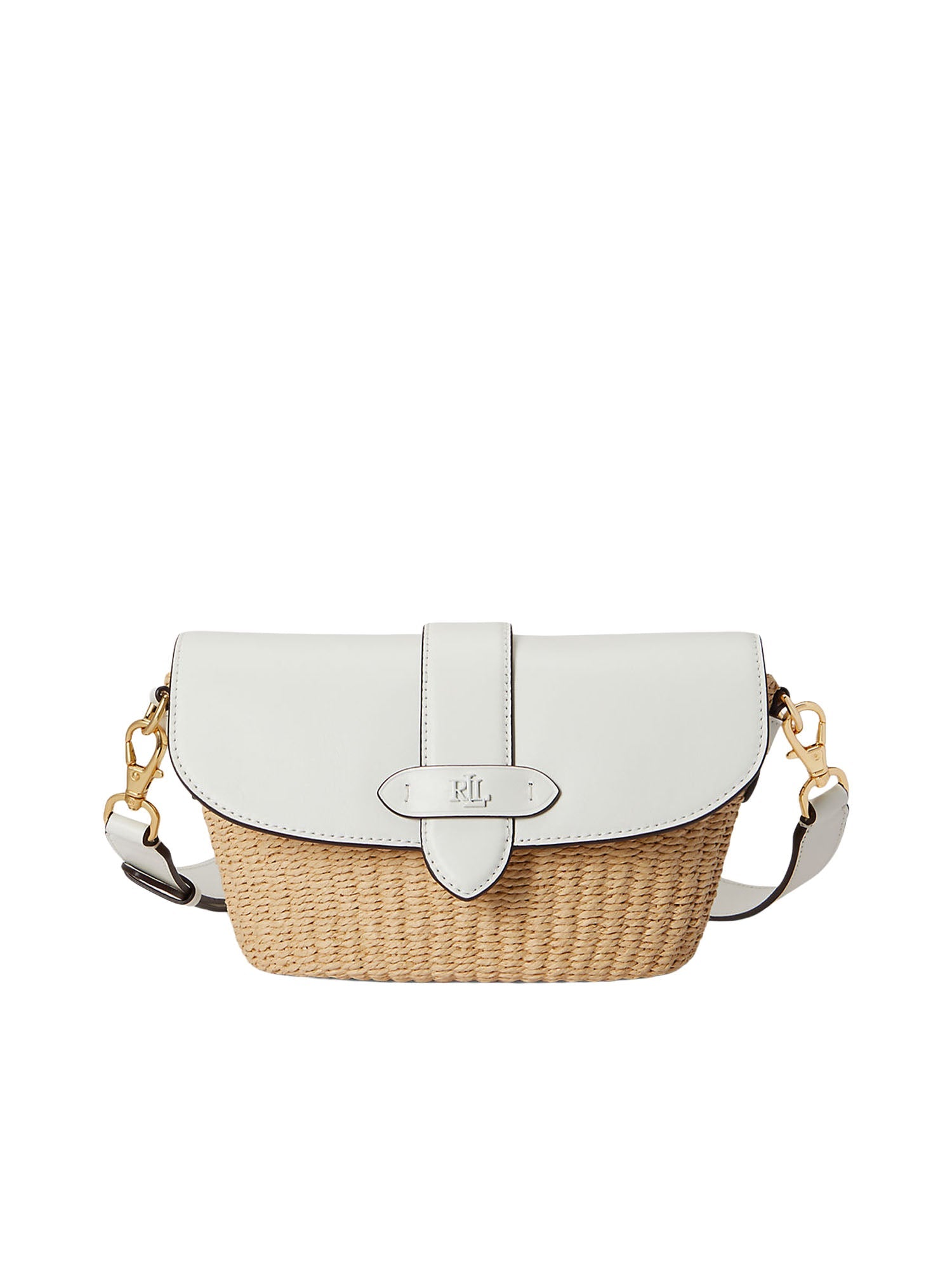 Bolso Bandolera Pequeño Lynden de Paja y Piel