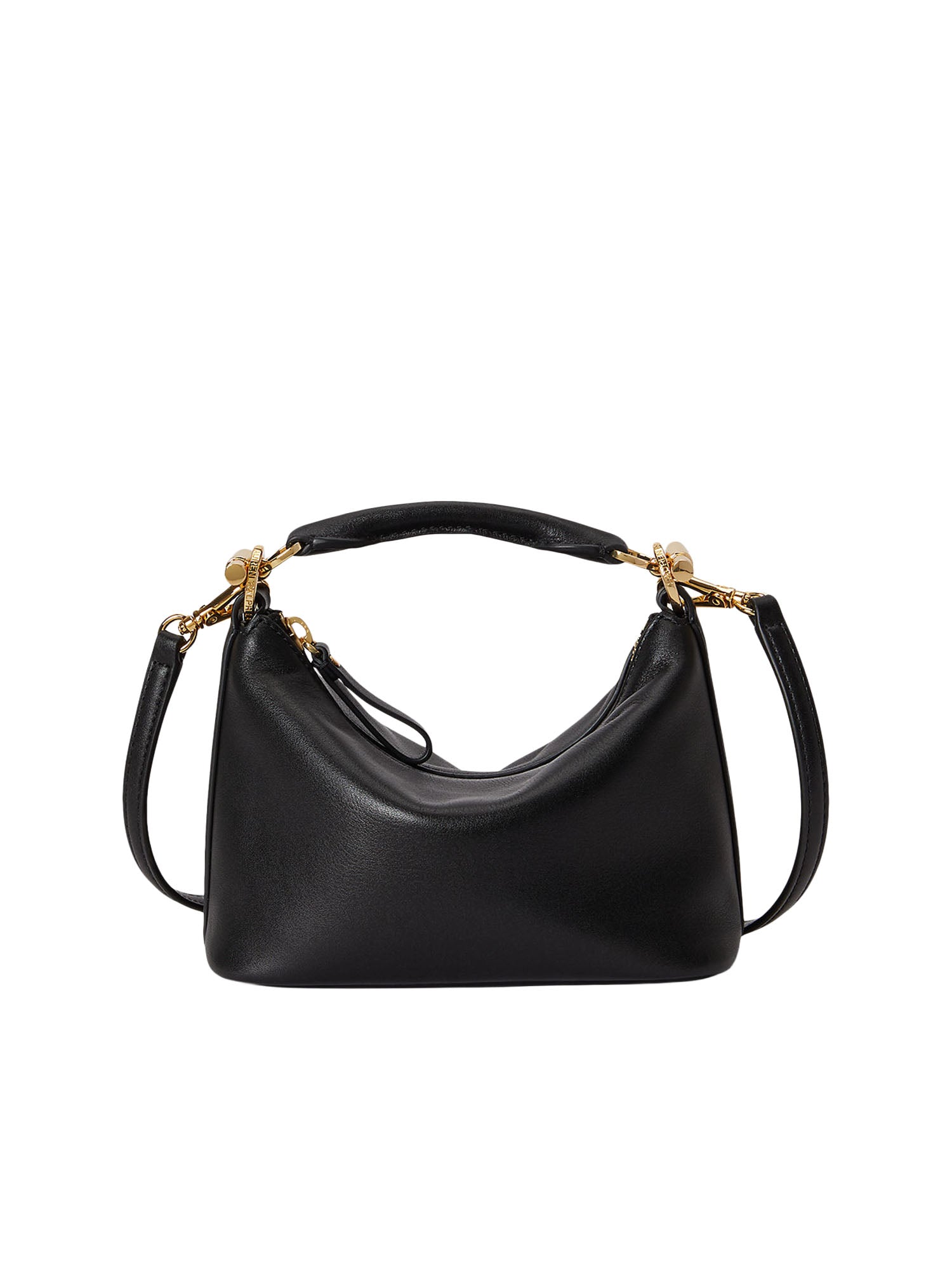 Lauren Ralph Lauren Borsa a Tracolla Mini Blaike in Pelle Nappa Nero