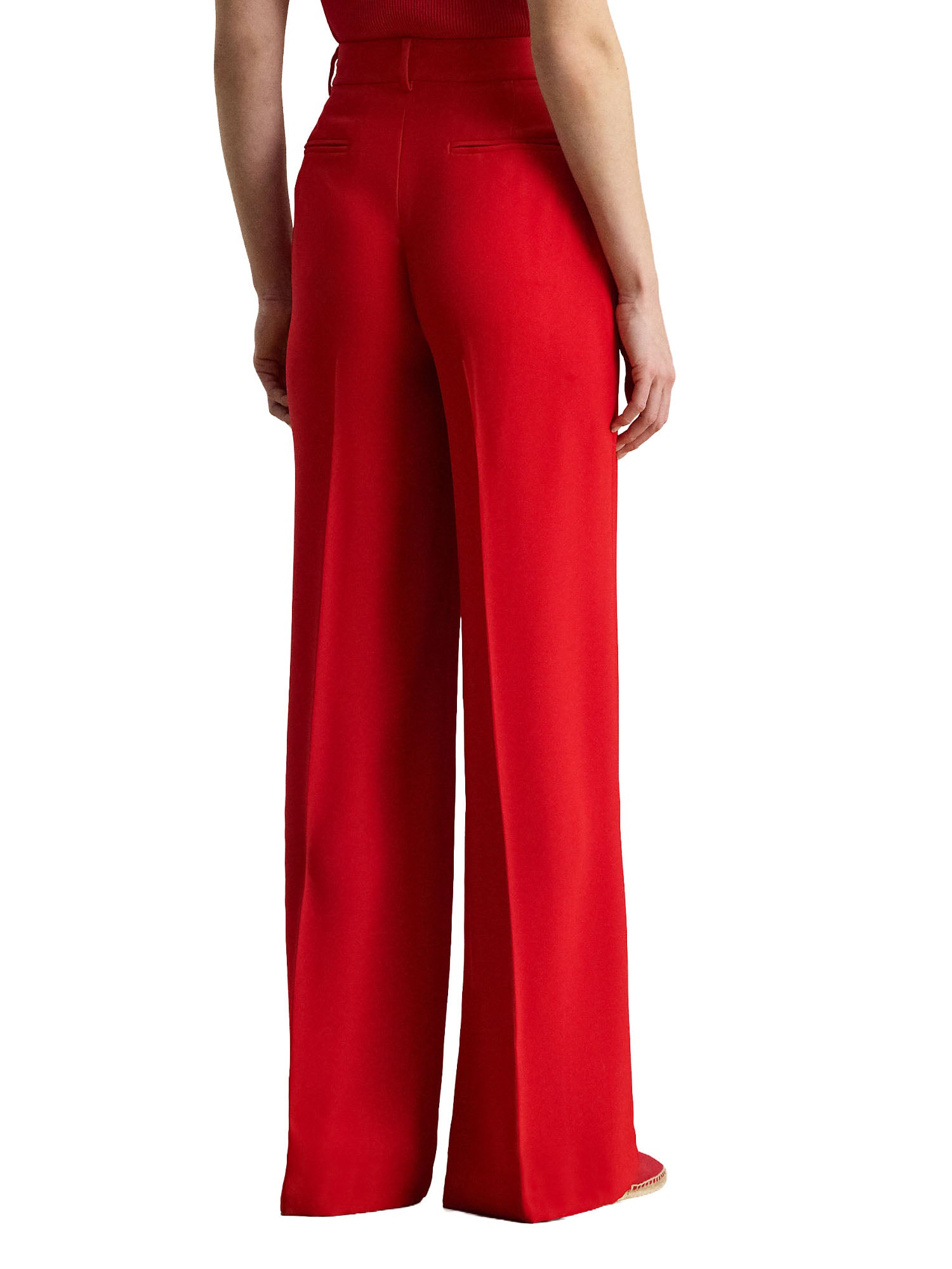 Lauren Ralph Lauren Pantaloni Triple GGT-R Red