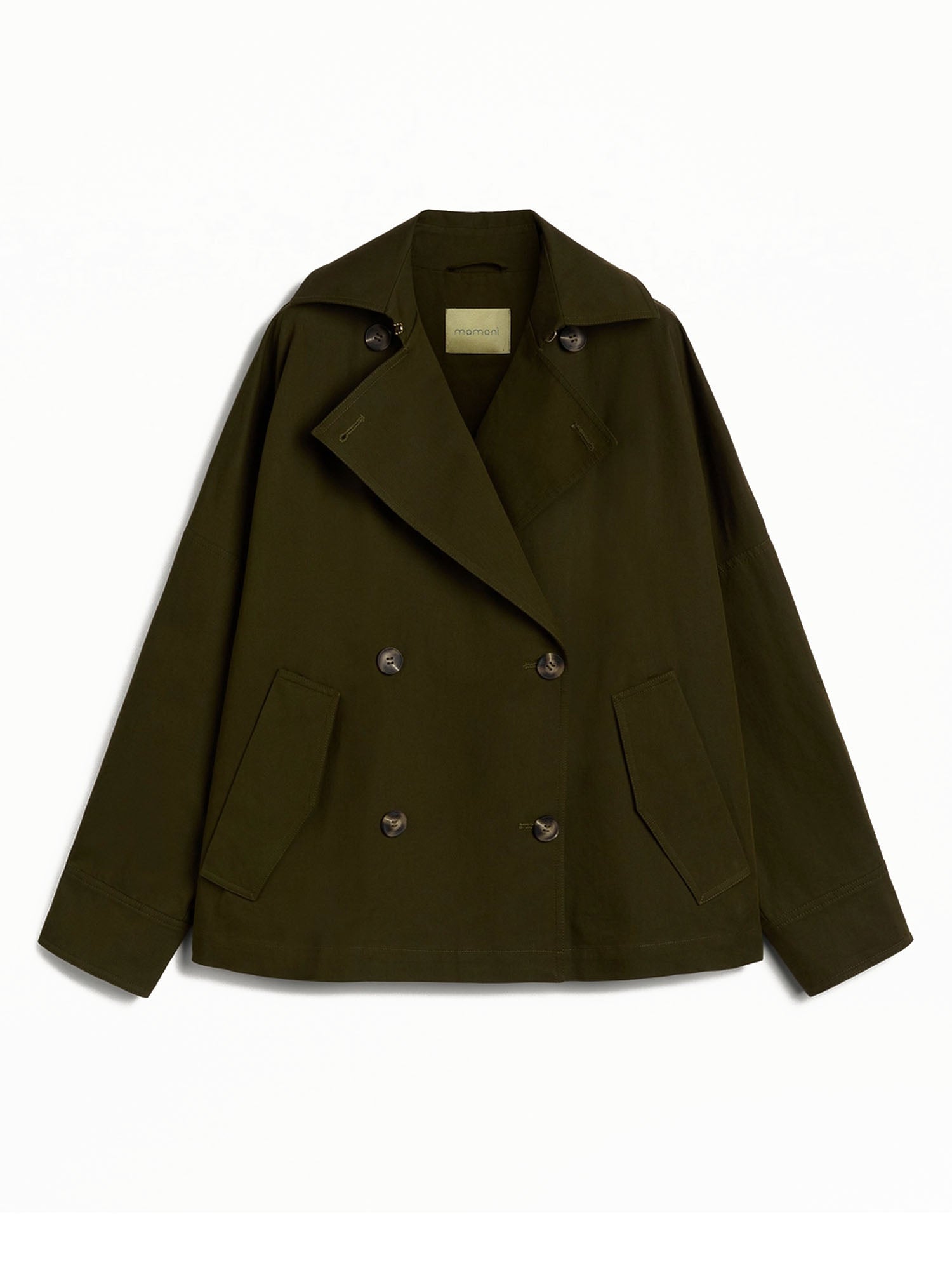 Momonì Cappotto Jamez Coat Verde