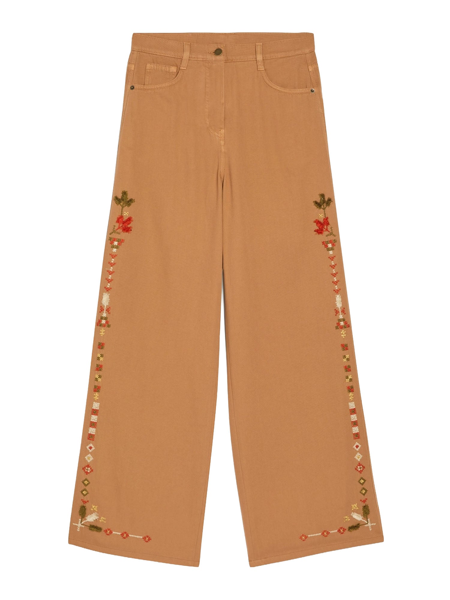 Momonì Pantaloni Aoki Beige