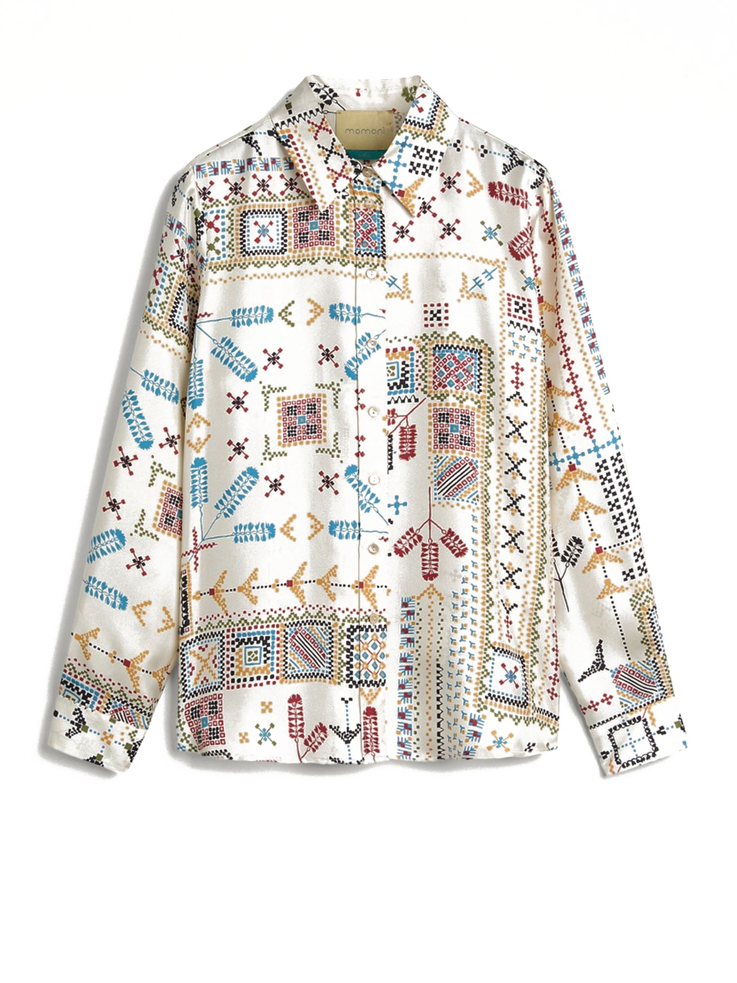 Momonì Camicia Arles Multicolore