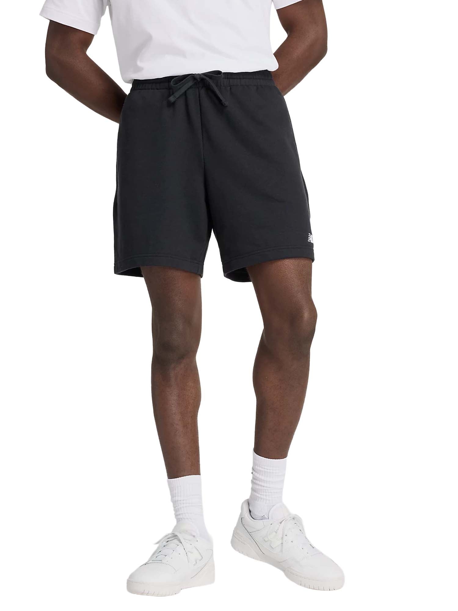 "New Balance Sport Essentials French Terry Short 7" Nero"