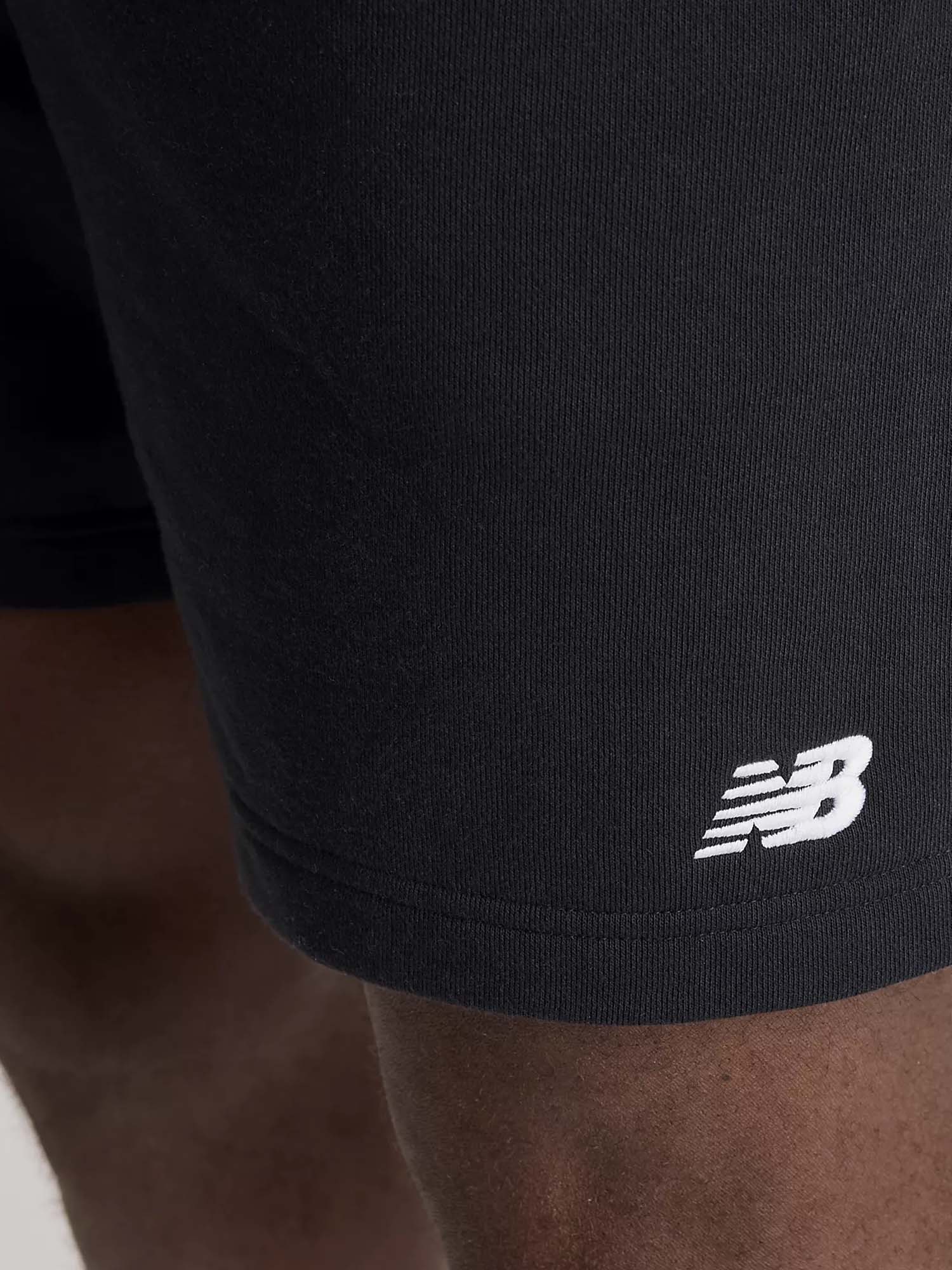 "New Balance Sport Essentials French Terry Short 7" Nero"