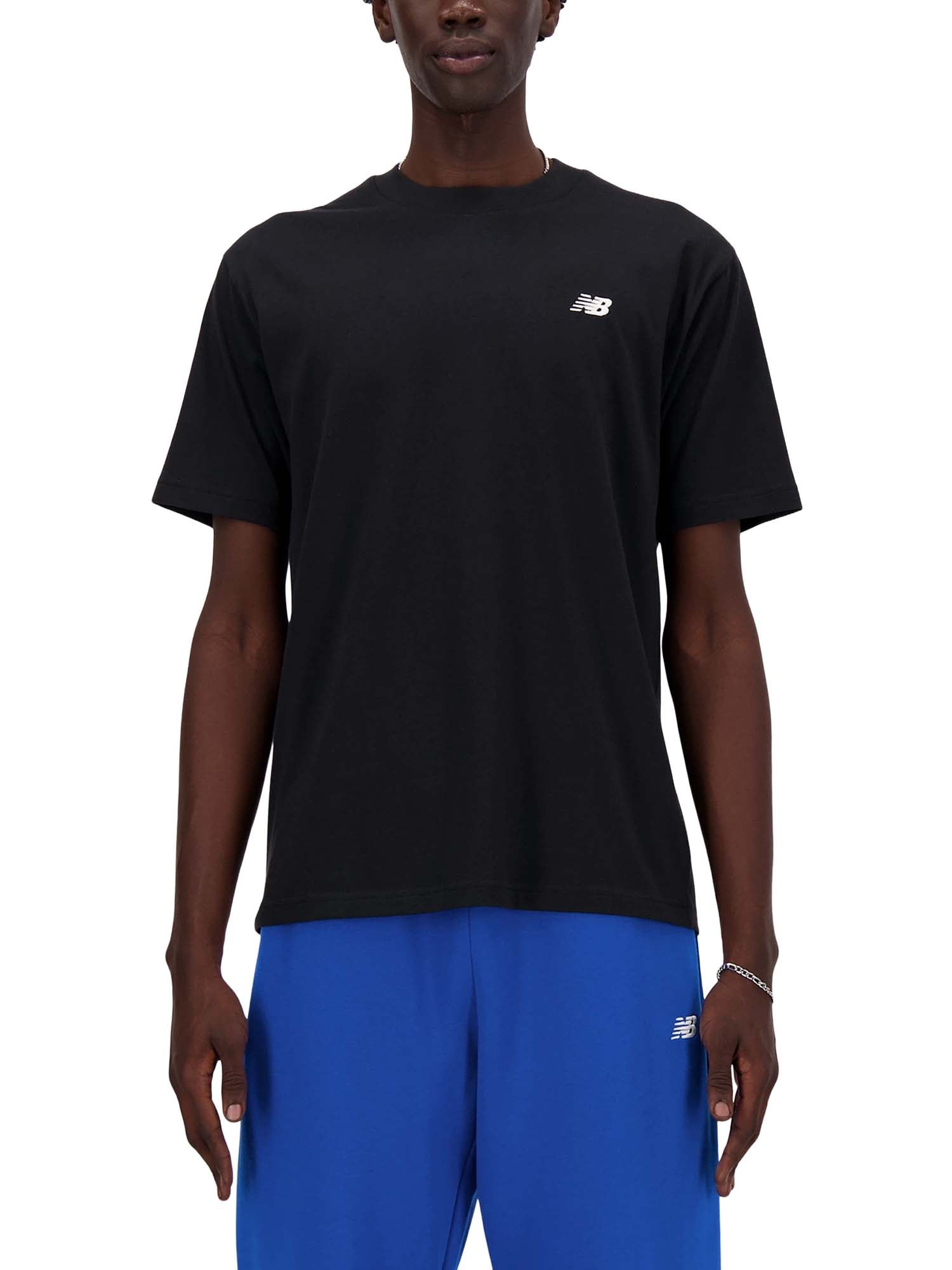 New Balance T-Shirt Sport Essential Cotton Nero