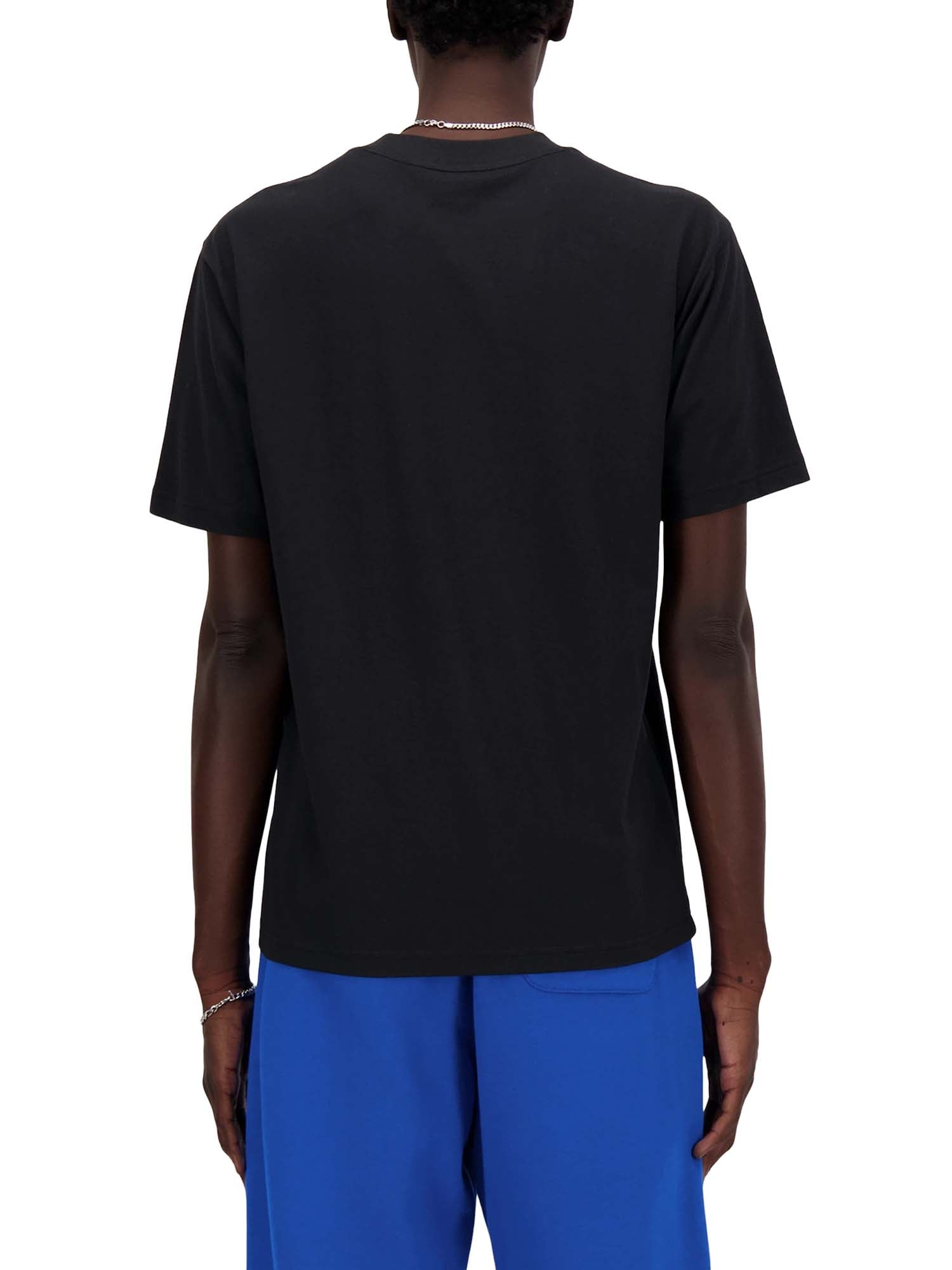 New Balance T-Shirt Sport Essential Cotton Nero