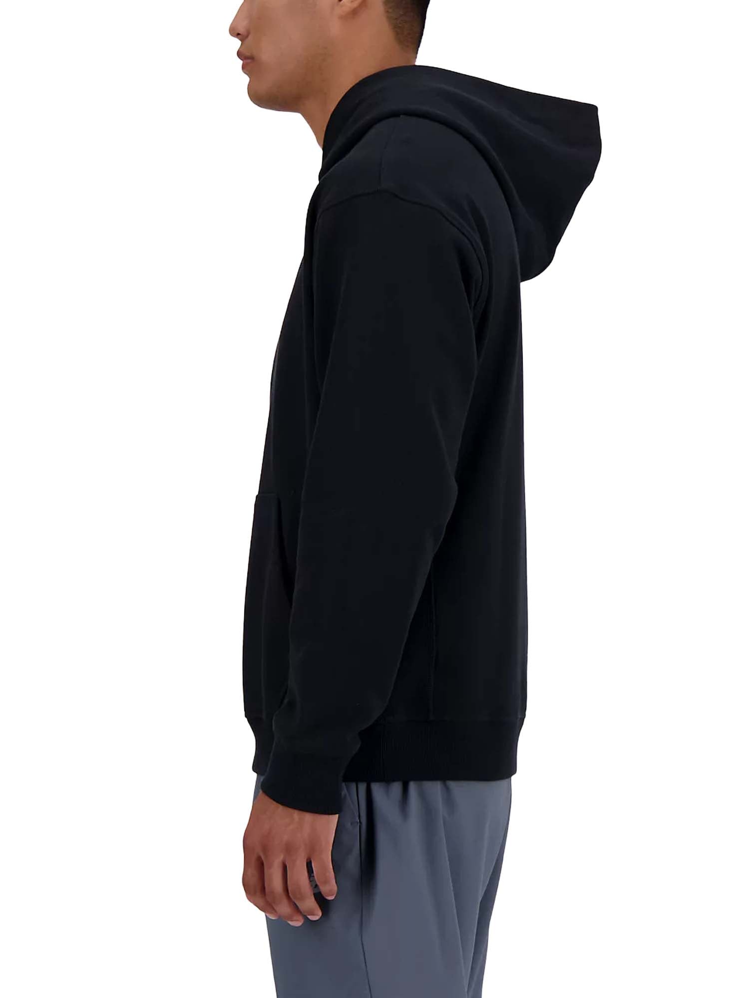New Balance Athletics French Terry Hoodie Nero