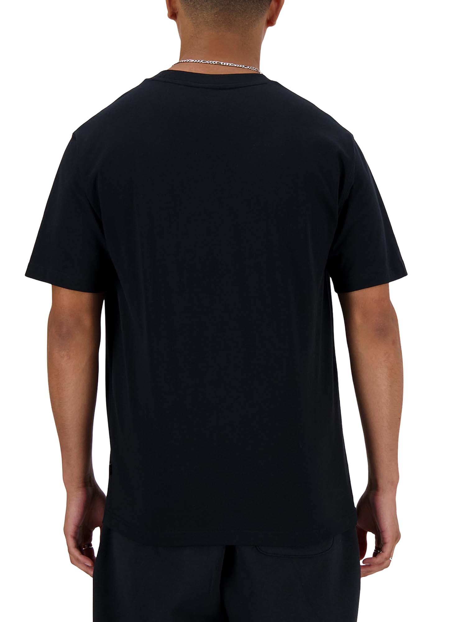 New Balance T-Shirt Athletics Premium Logo Nero
