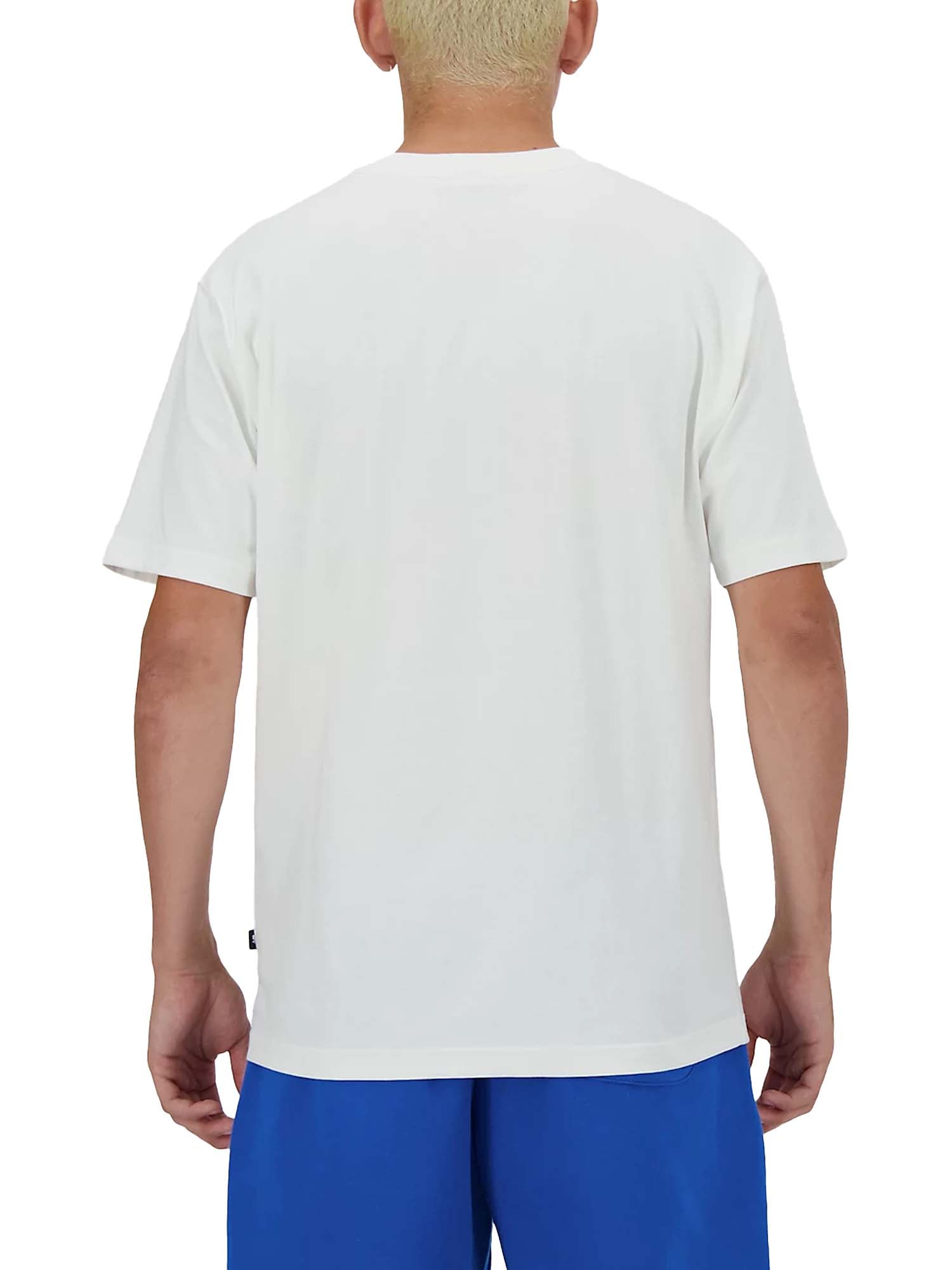 New Balance Athletics Premium Logo T-Shirt Bianco