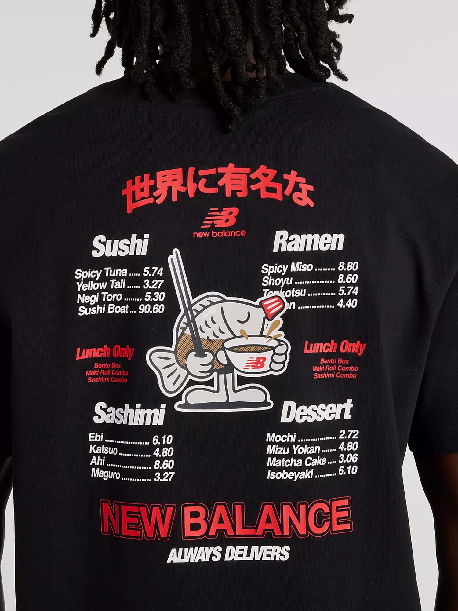 New Balance Ramen T-Shirt Nero