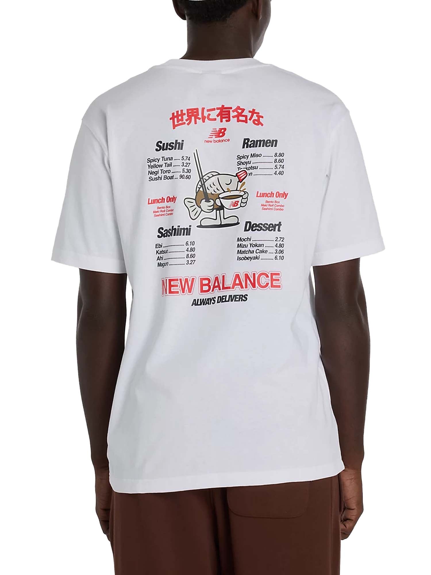New Balance Ramen T-Shirt Bianco