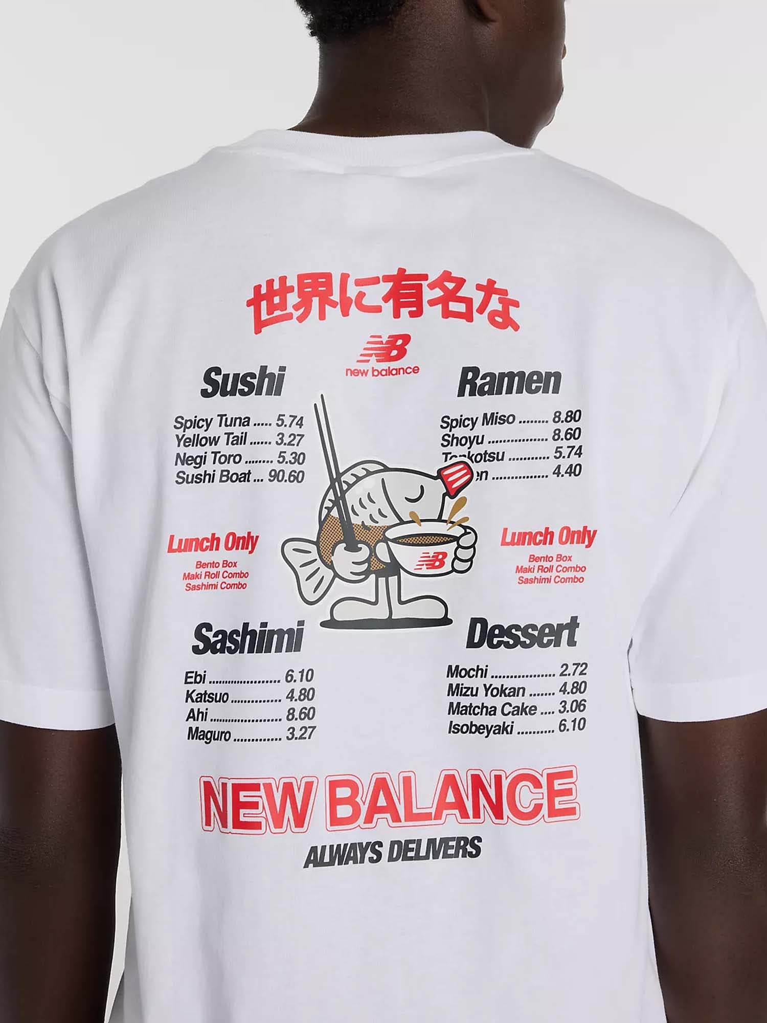 New Balance Ramen T-Shirt Bianco