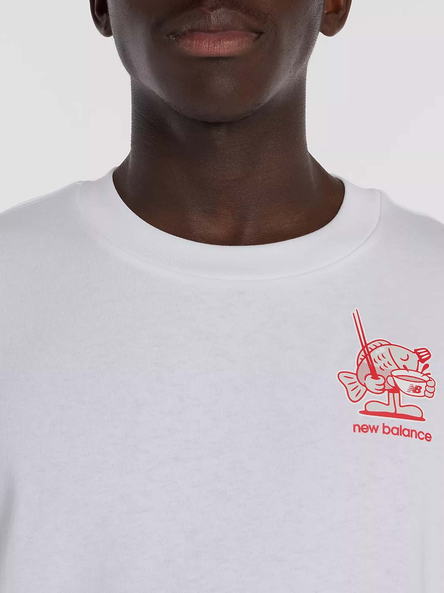 New Balance Ramen T-Shirt Bianco