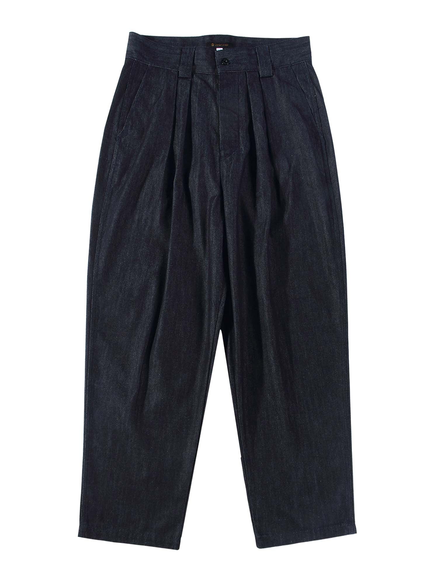 Standard Types ST038 Pleated Chino Blu