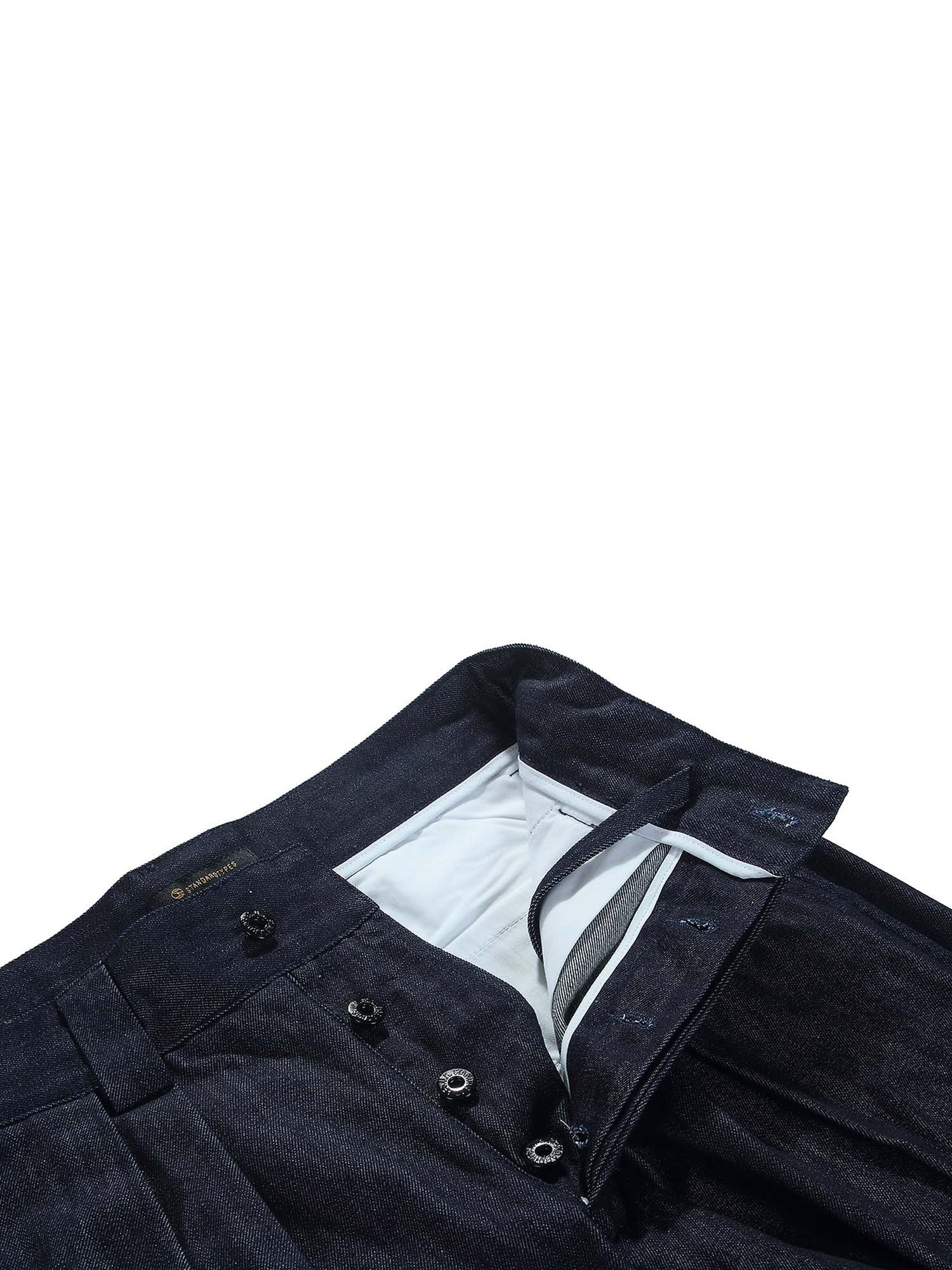 Standard Types ST038 Pleated Chino Blu