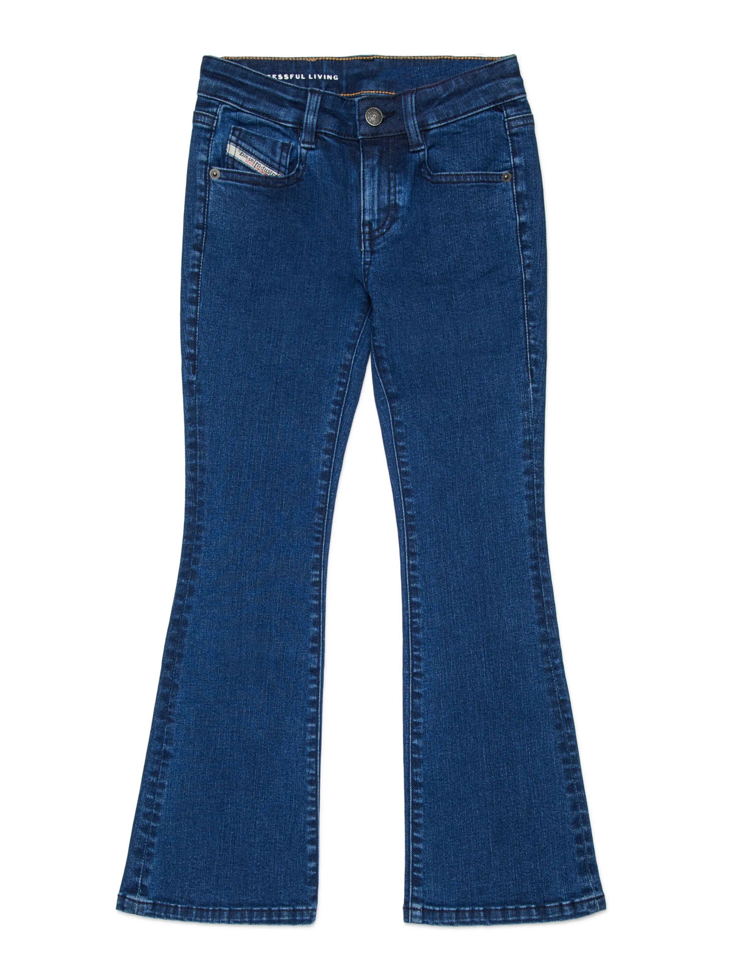 Diesel Jeans bootcut flare fit Kids Blu