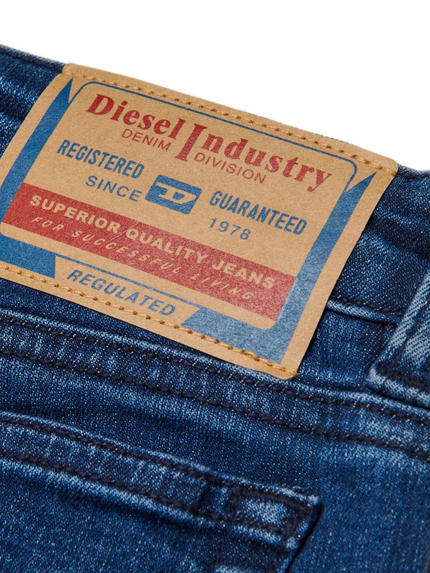 Diesel Jeans bootcut flare fit Kids Blu