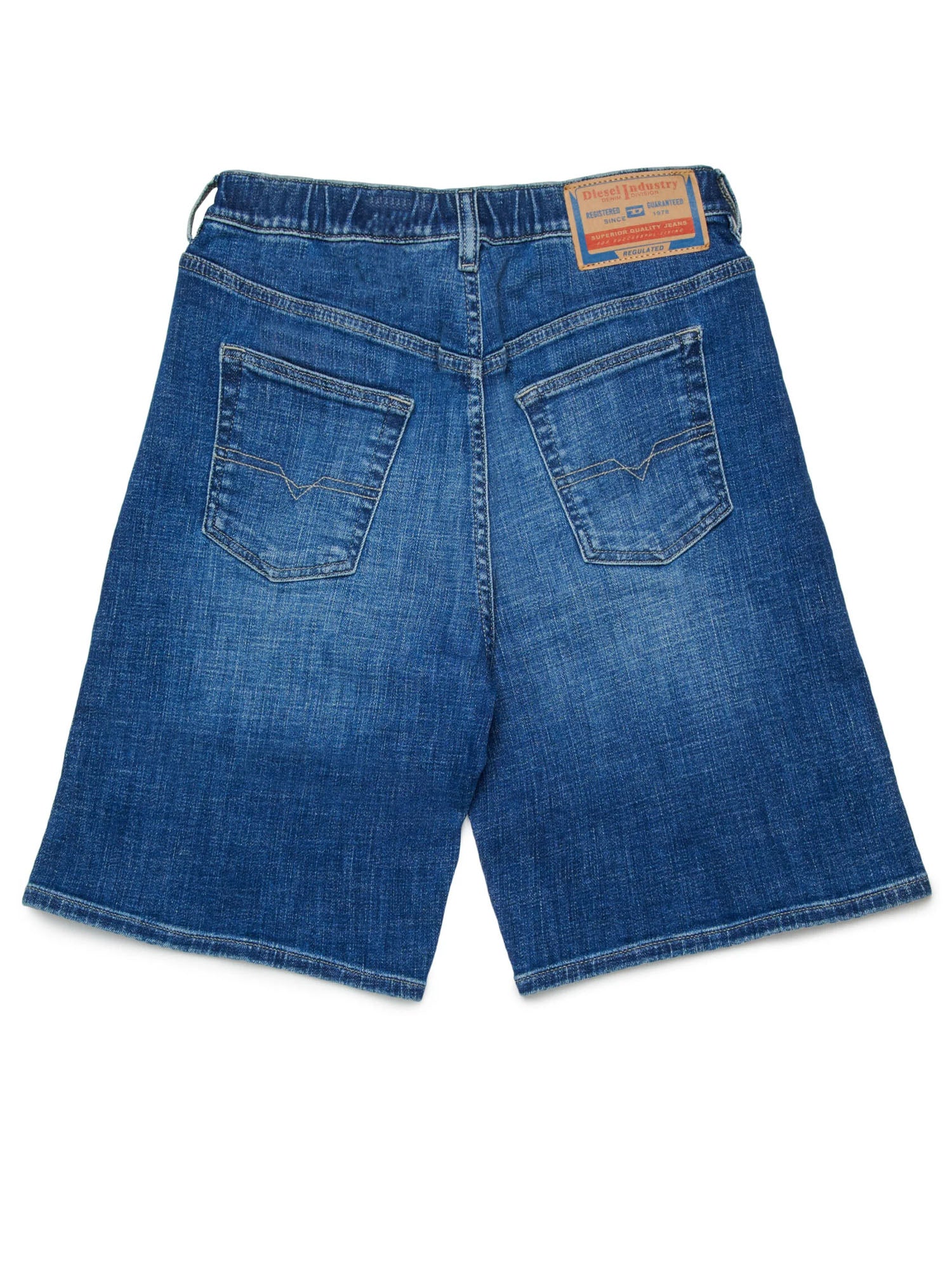 Diesel Pantaloncini in denim Kids Blu