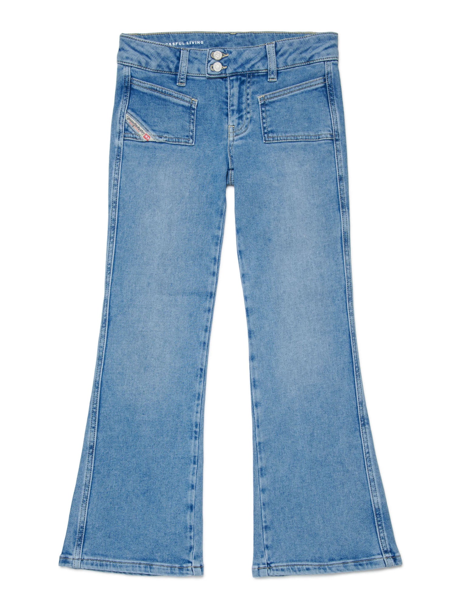 Diesel JoggJeans bootcut fit Kids Blu
