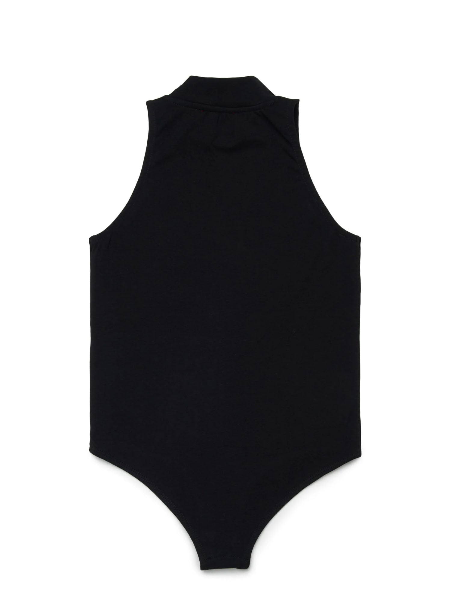 Diesel Body senza maniche con logo Kids Nero