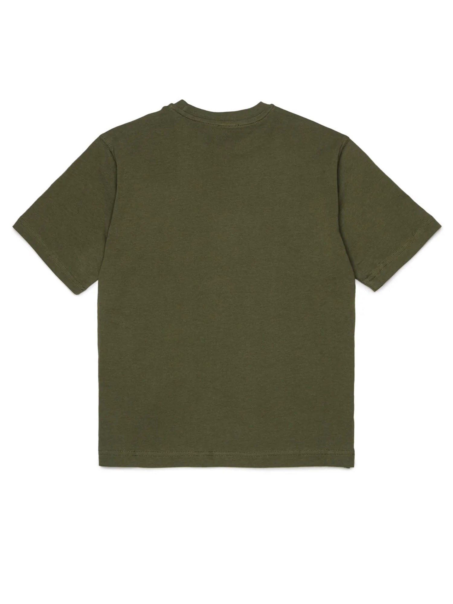 Diesel T-shirt con logo Kids Verde