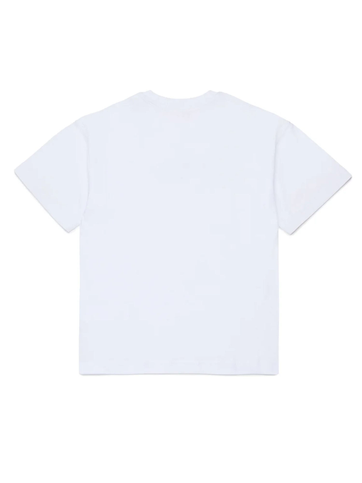 Diesel T-shirt con logo Kids Bianco