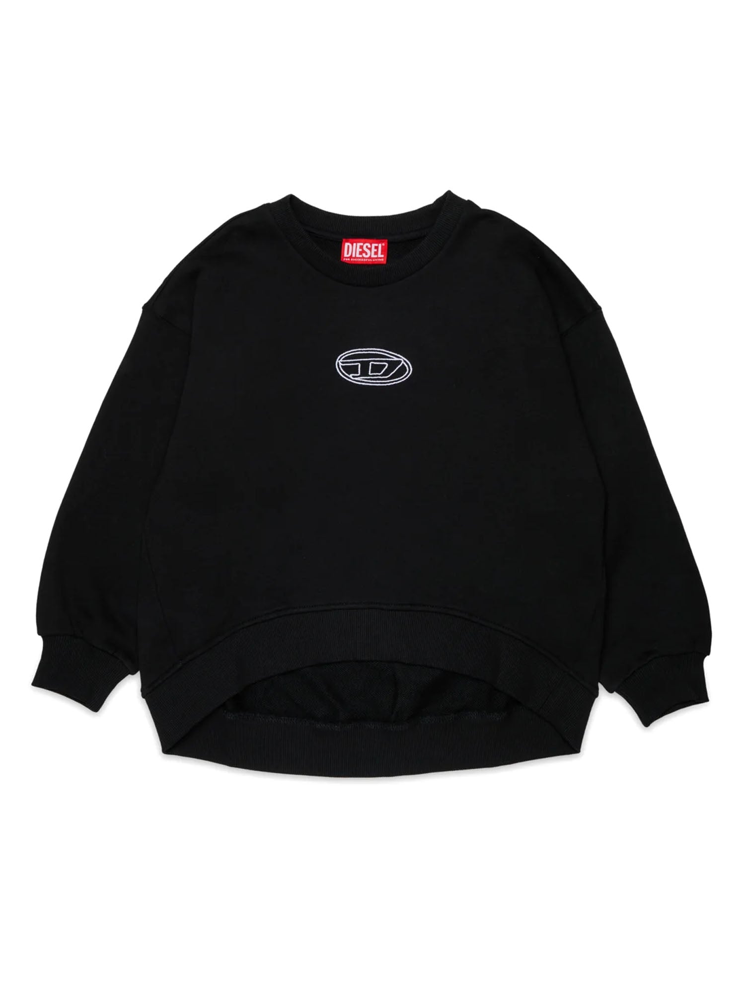 Felpa girocollo con logo Kids