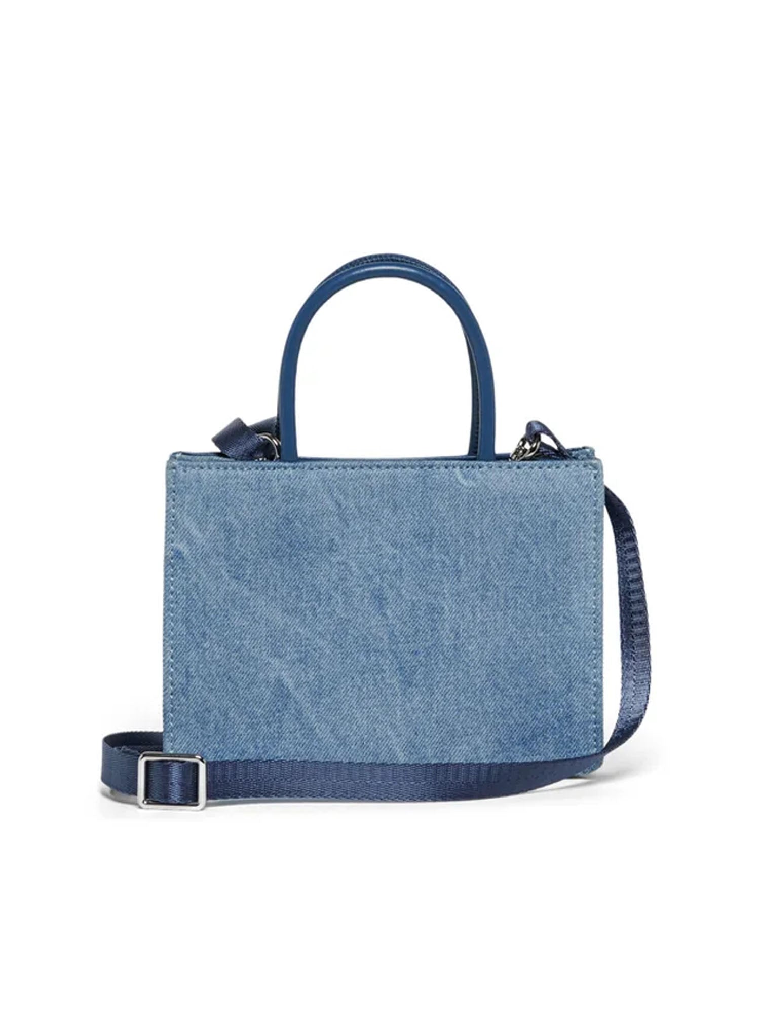 Diesel Borsa mini con logo frontale Blu