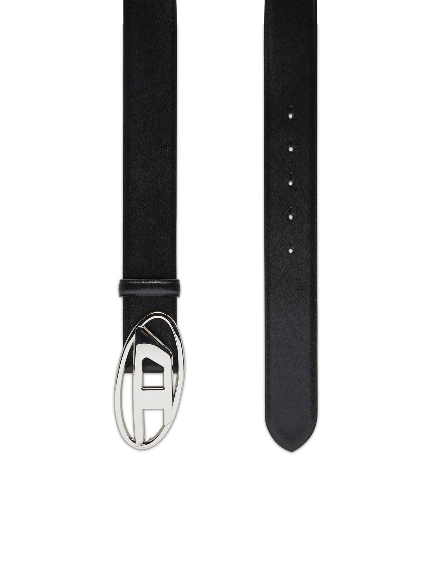 Diesel Oval Logo B-1Dr Cintura Uomo Nero